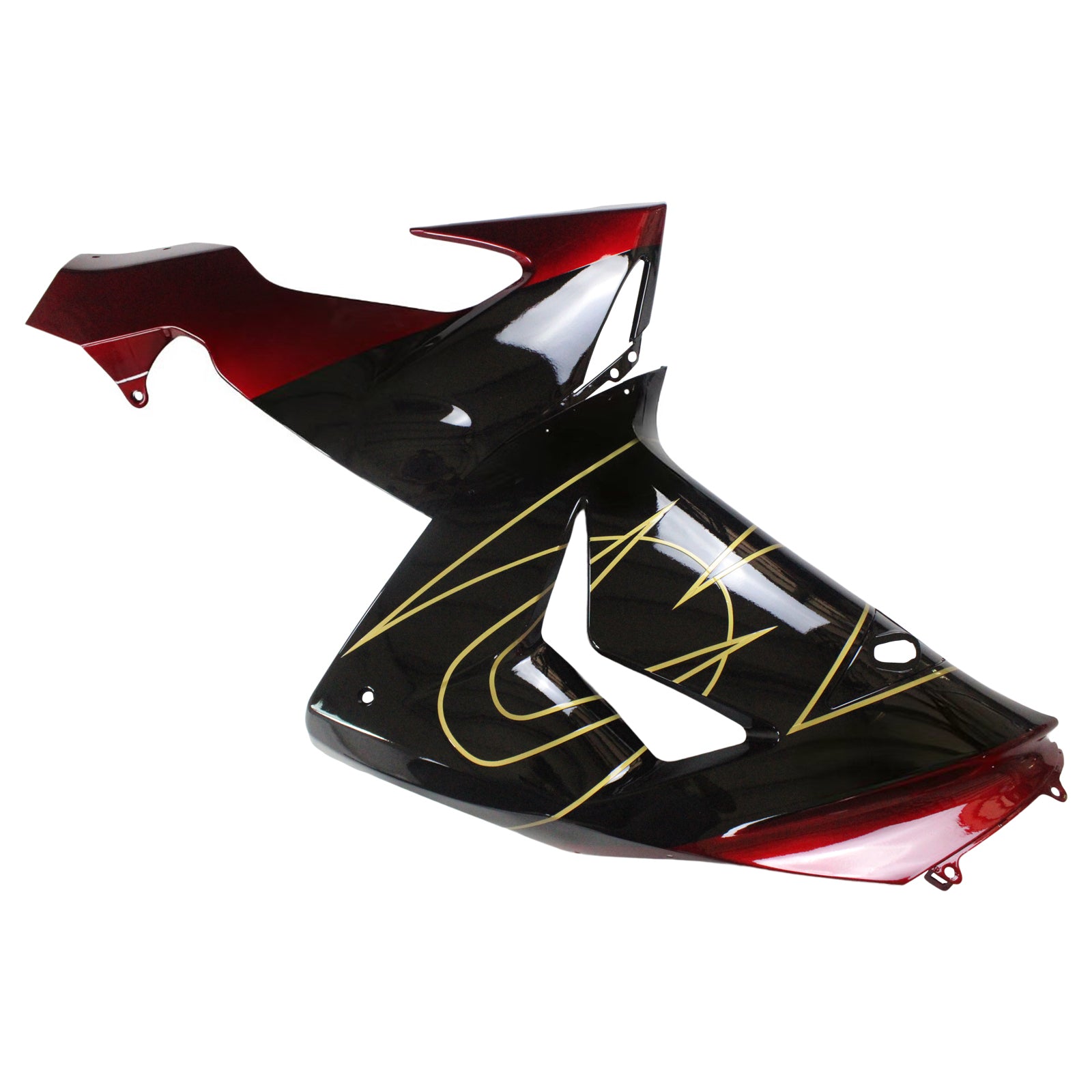 Amotopart Kawasaki ZX10R 2006-2007 Black Fairing Kit