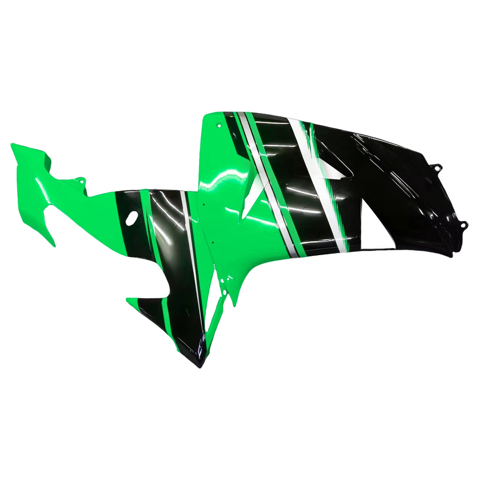Amotopart Kawasaki ZX10R 2006-2007 Green Black Fairing Kit