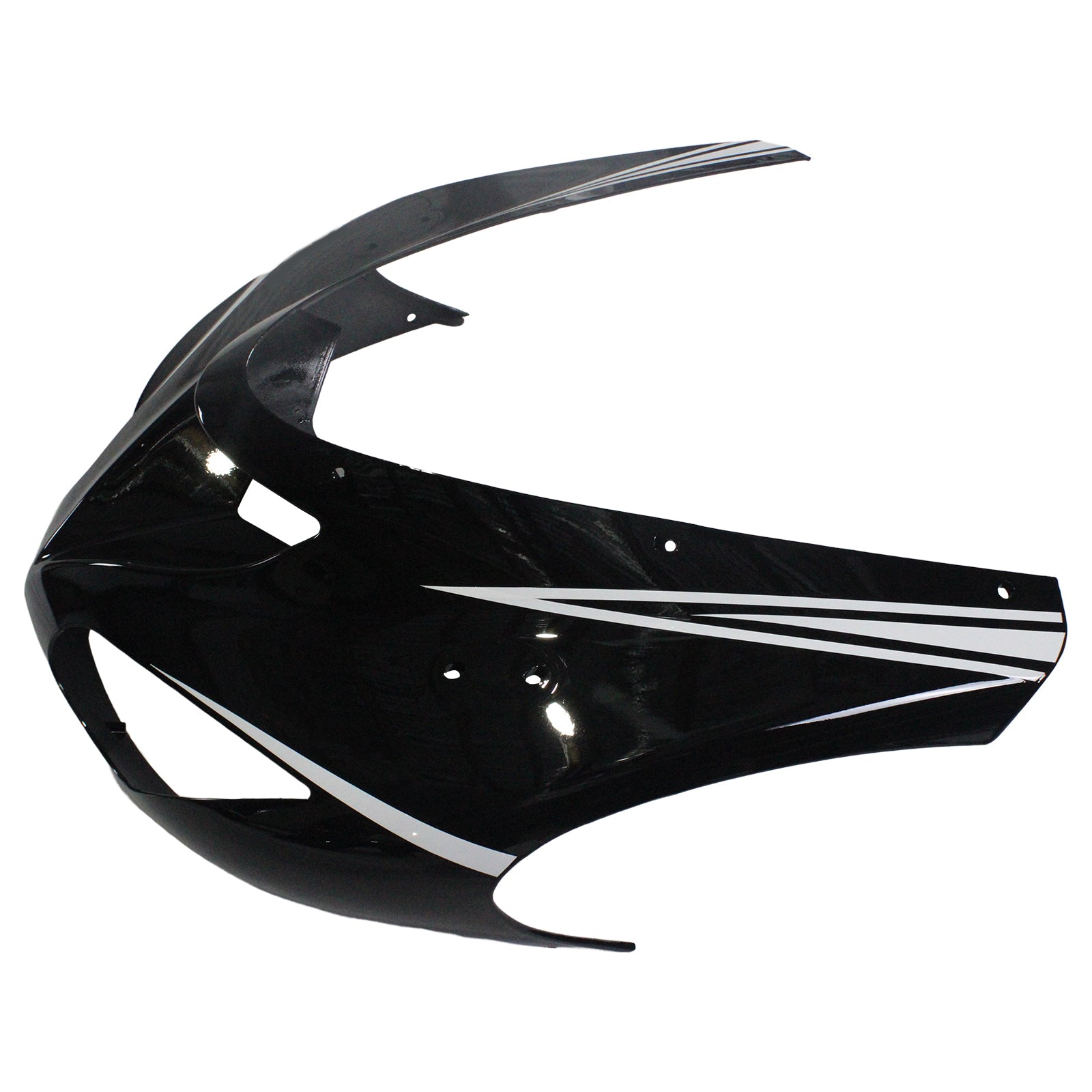 Amotopart Kawasaki ZX10R 2006-2007 Glossy Black Fairing Kit