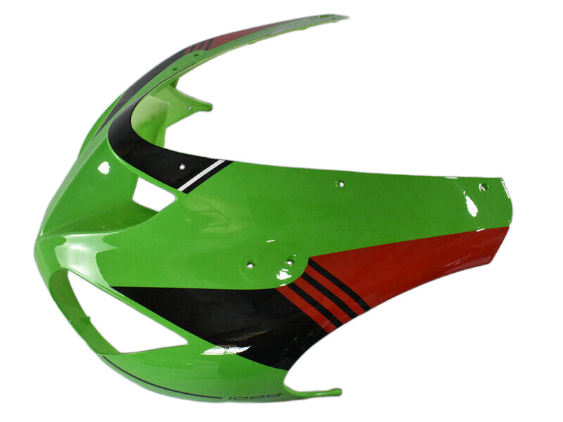 Amotopart 2006-2007 Kawasaki ZX10R Fairing Green Style1 Zestaw