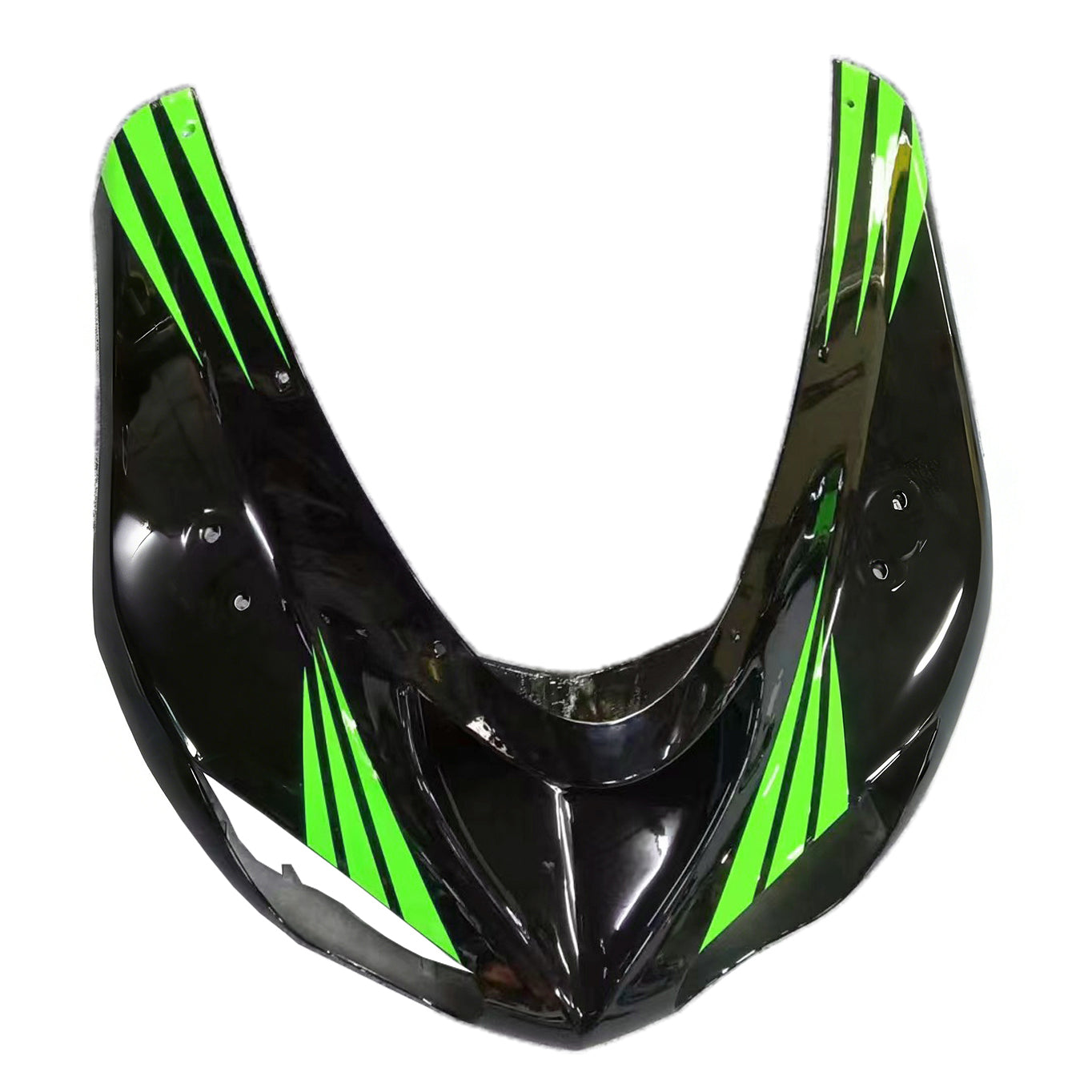 Amotopart 2006-2007 Kawasaki ZX10R Green & Black Monster Logo Style2 Failing Kit