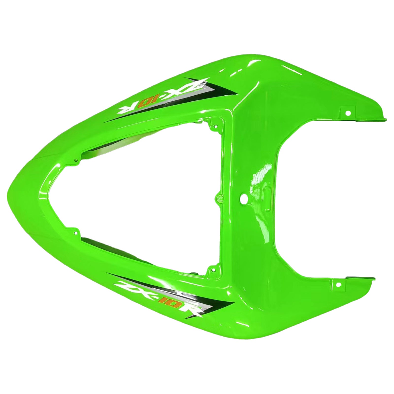 Amotopart 2006–2007 Kawasaki ZX10R grünes Verkleidungsset