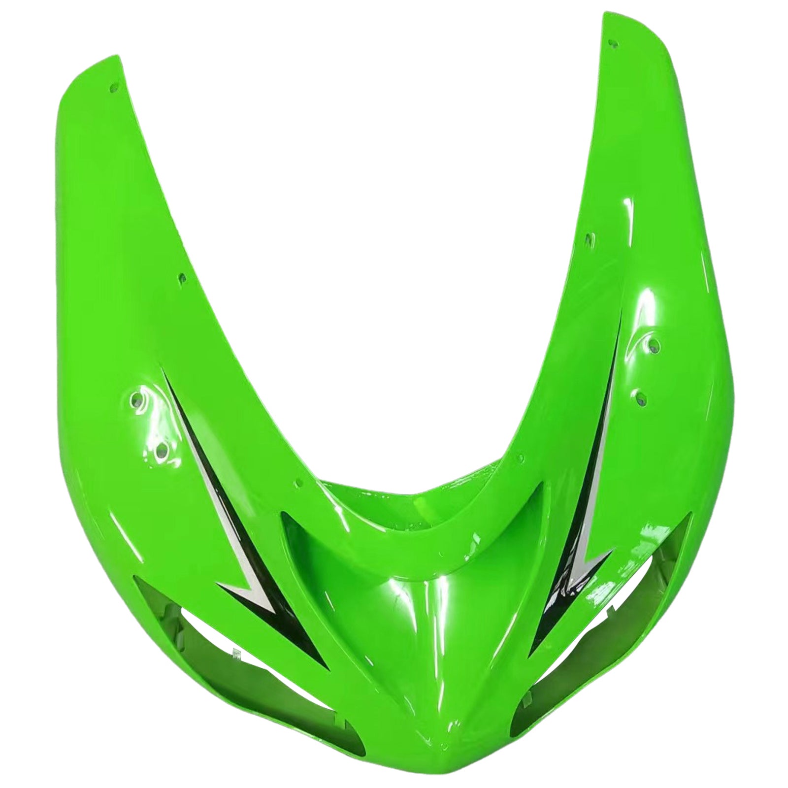 Amotopart 2006–2007 Kawasaki ZX10R grünes Verkleidungsset