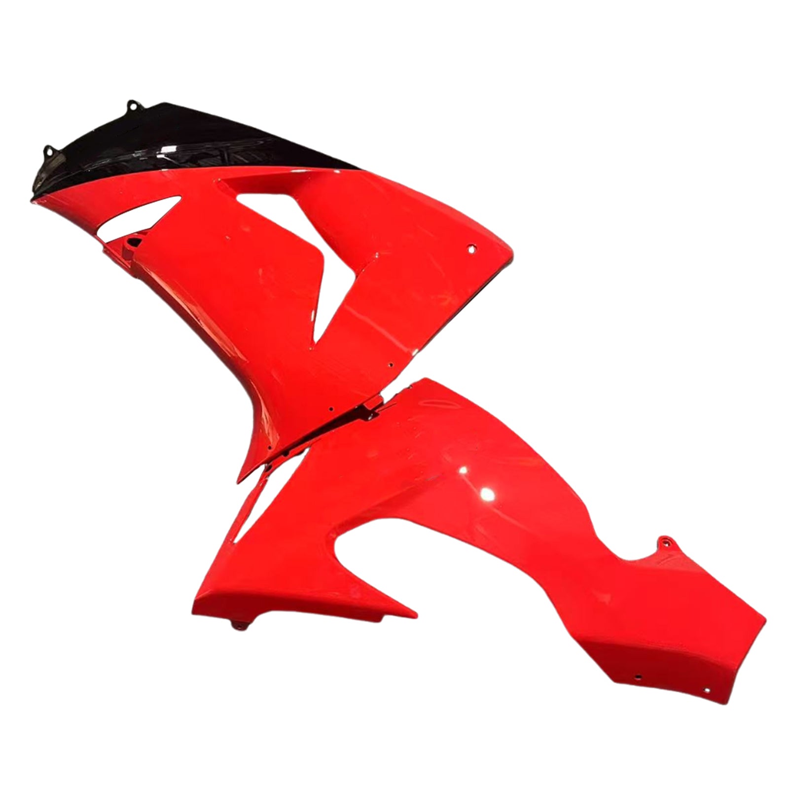 Amotopart 2006-2007 Kawasaki ZX10R Red Fairing Kit