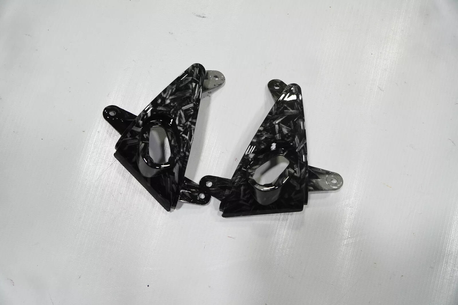 Amotopart 2006-2007 Kawasaki ZX10R Forged Carbon Fiber Pattern Fairing Kit