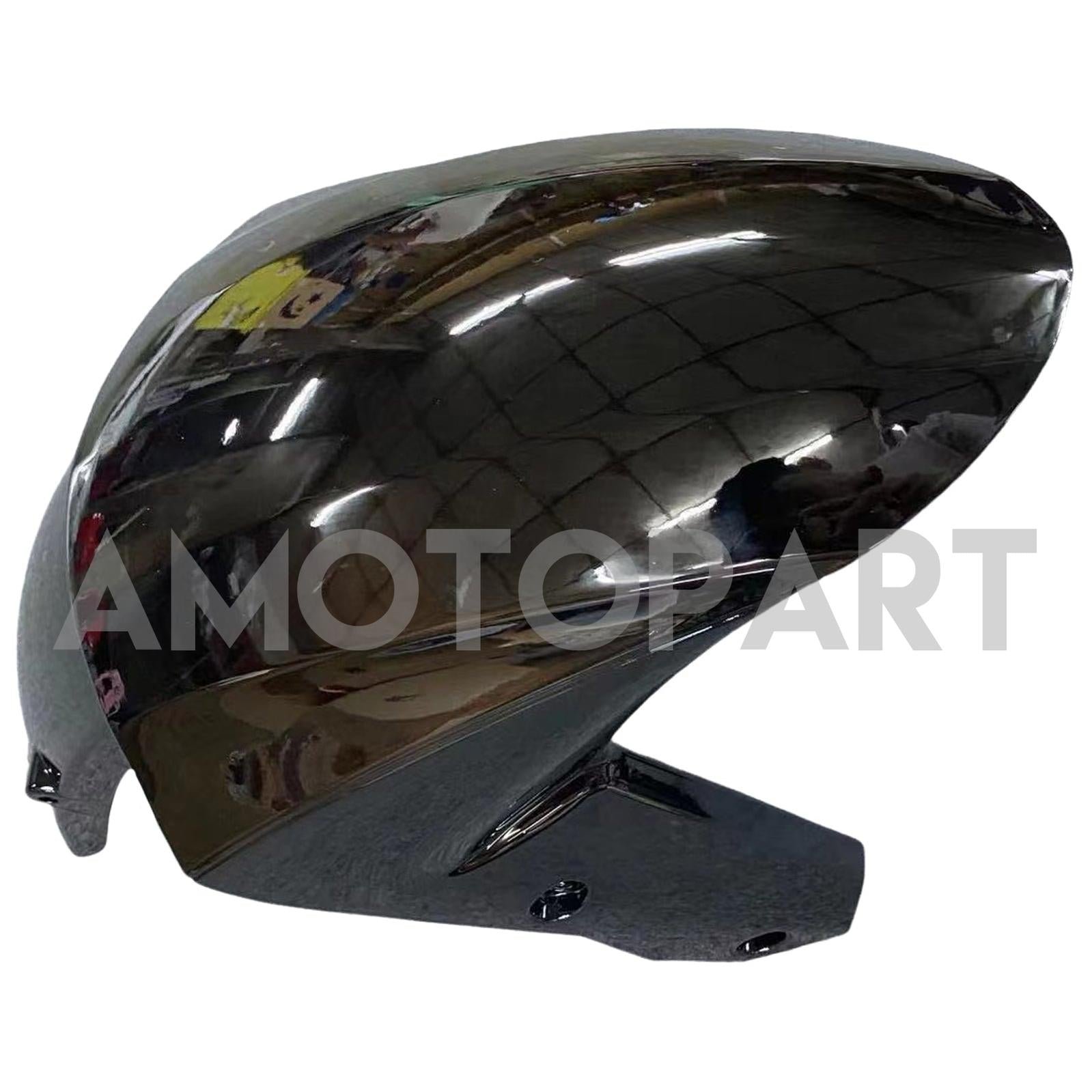 Kit carena Amotopart Kawasaki ZX10R 2008-2010 Bianco Nero