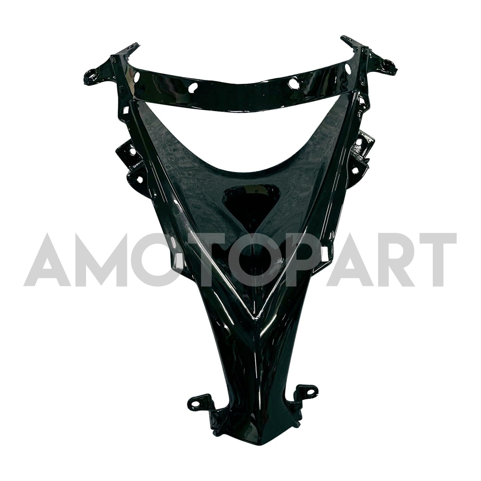 Amotopart Kawasaki ZX10R 2008-2010 Glossy Black Fairing Kit