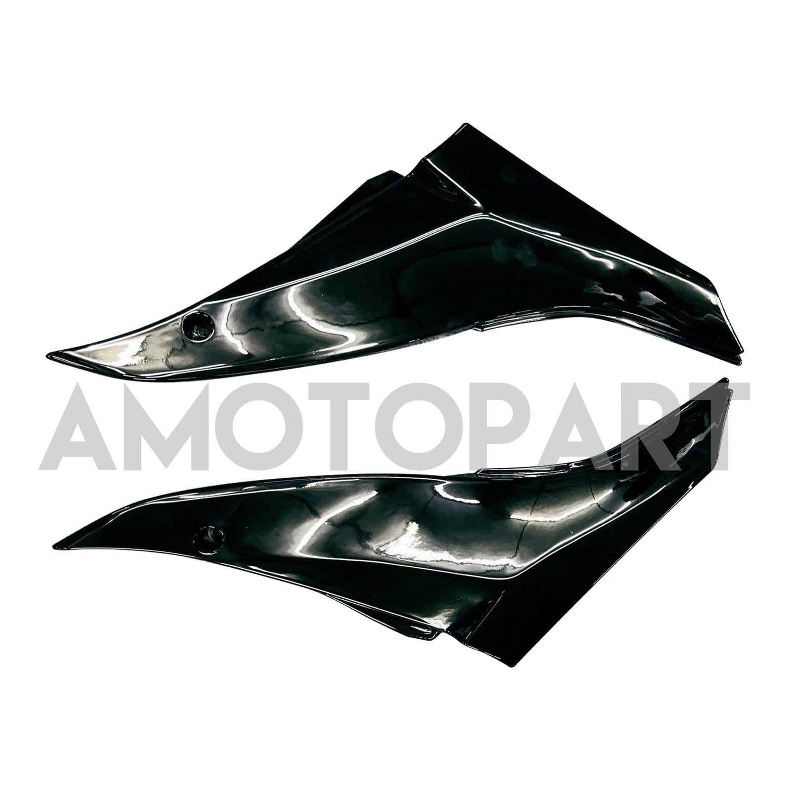 Amotopart Kawasaki ZX10R 2008-2010 Glossy Black Fairing Kit