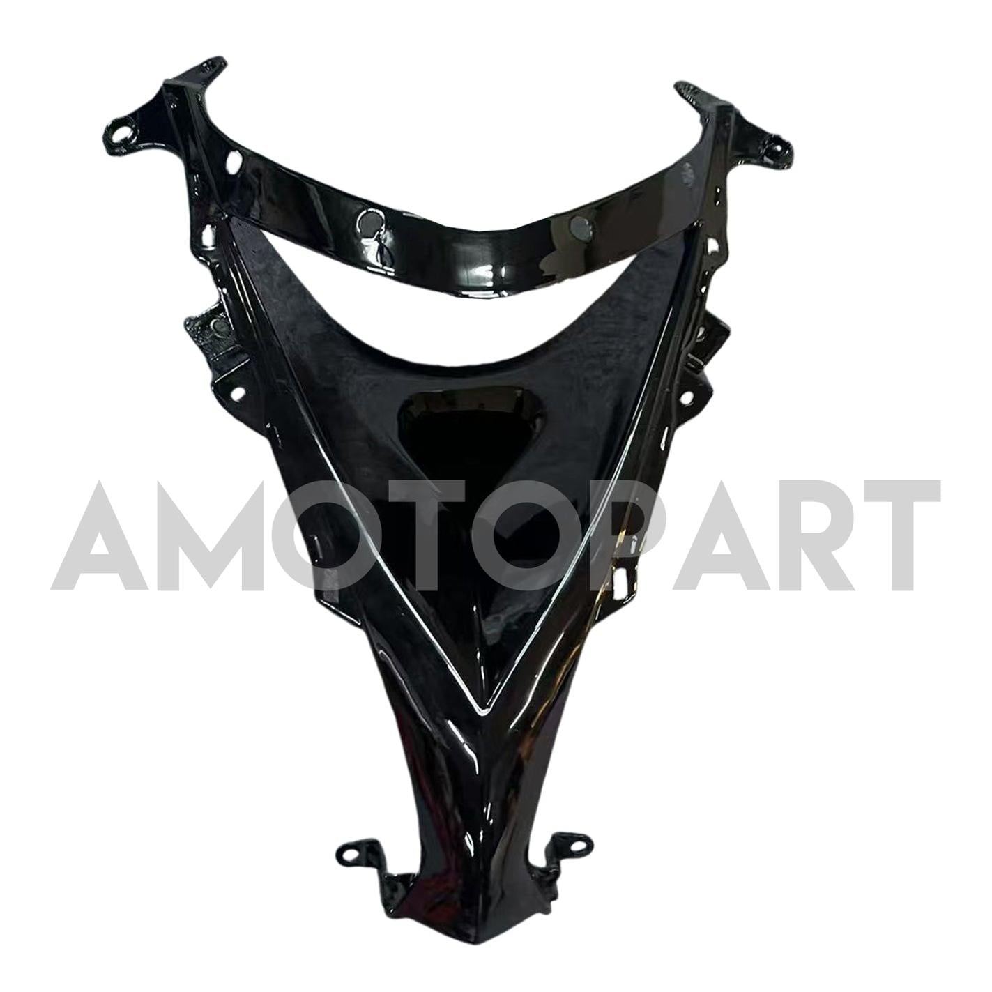 Amotopart Kawasaki ZX10R 2008-2010 Glossy Orange Black Fairing Kit