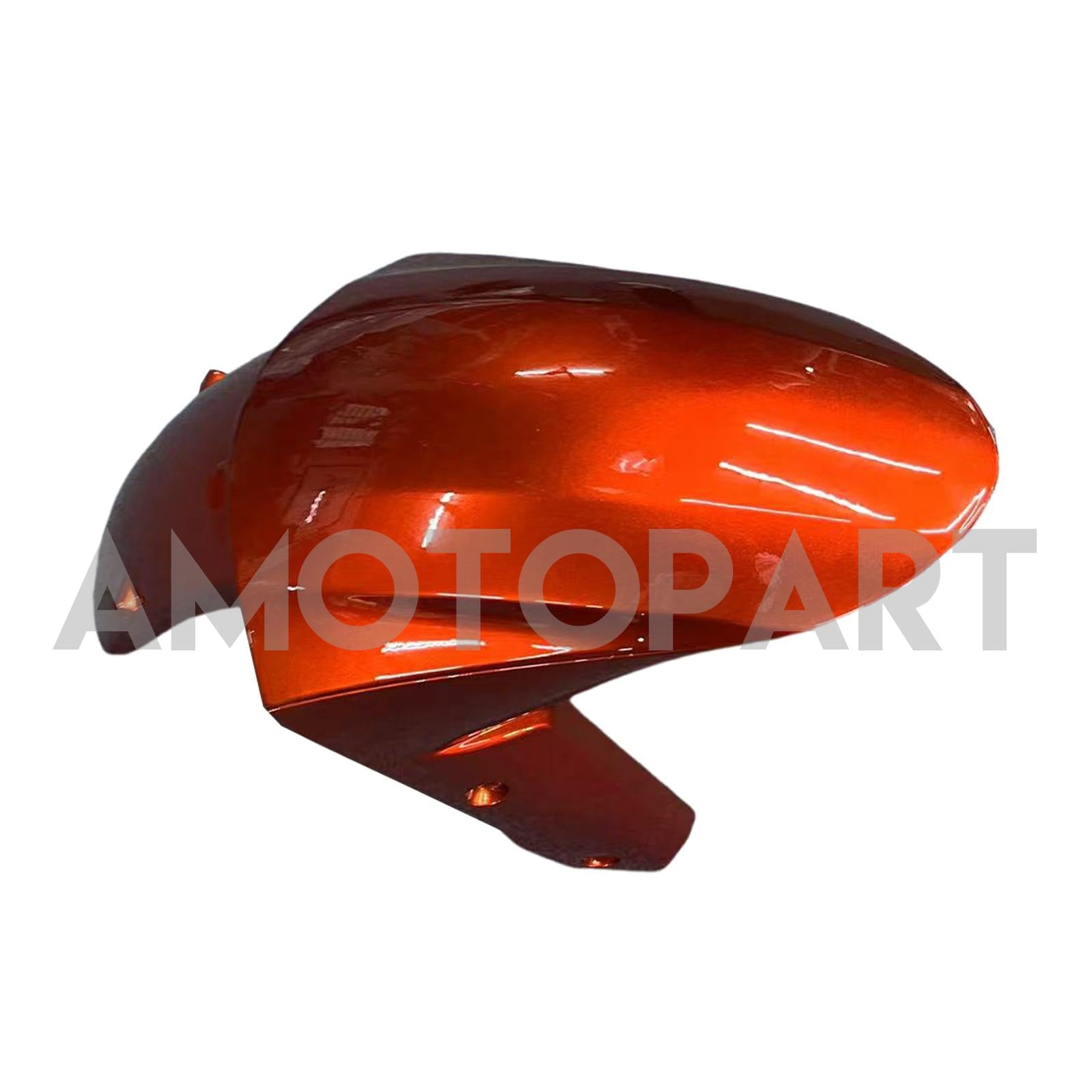 Amotopart Kawasaki ZX10R 2008-2010 Glossy Orange Black Fairing Kit
