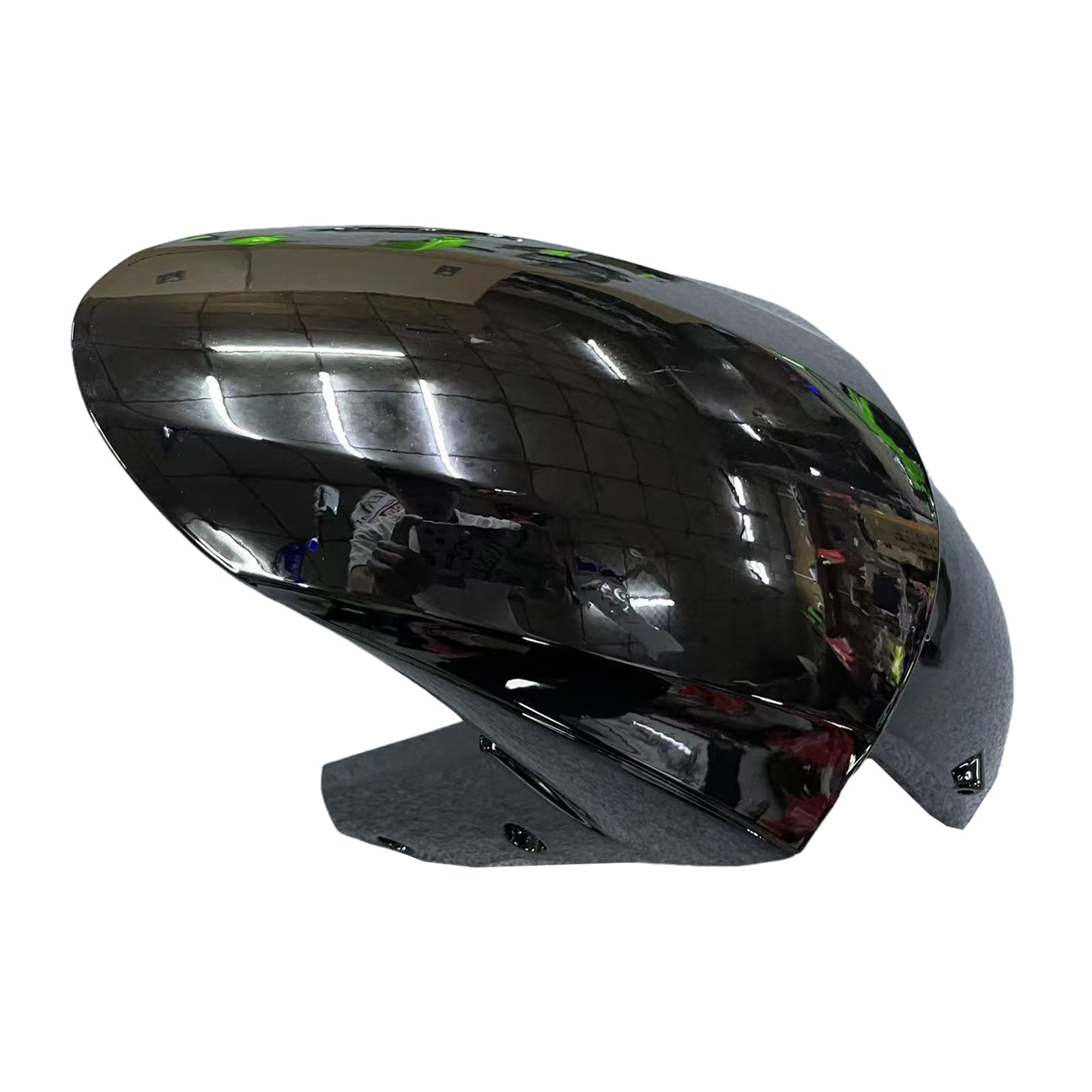 Amotopart 2008-2010 Kawasaki ZX10R Green&Black Style4 Fairing Kit