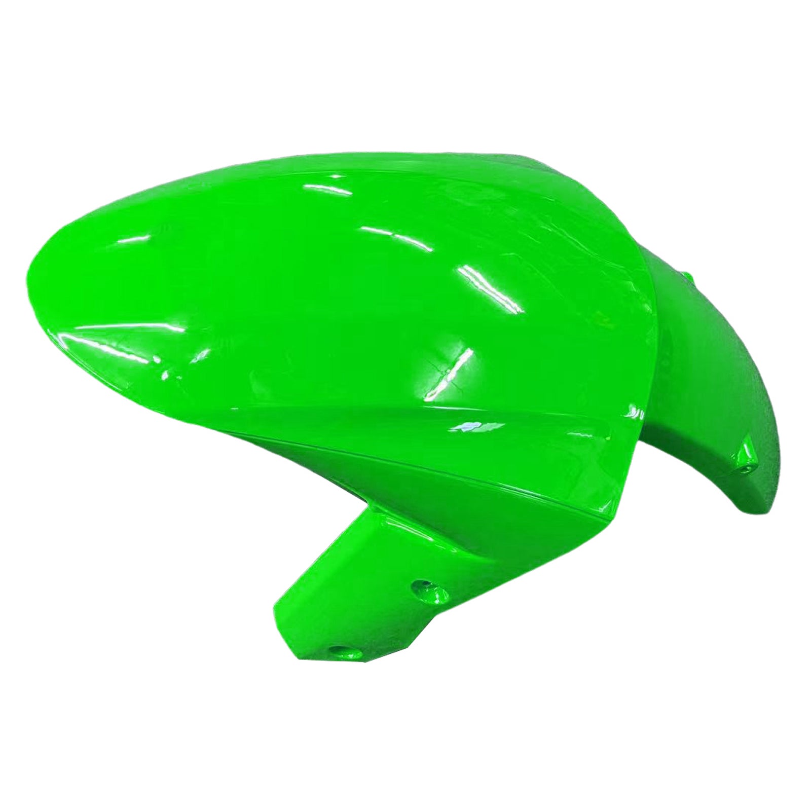 Amotopart 2008-2010 Kawasaki ZX10R Grün&Verkleidungssatz im Stil 5 mit schwarzem Logo