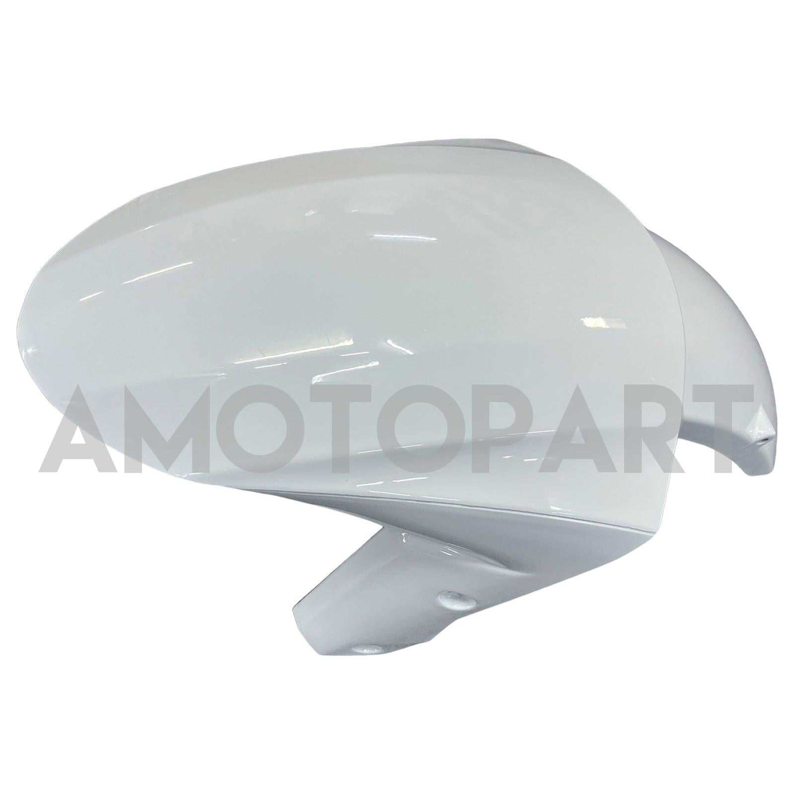 Amotopart 2008-2010 Kawasaki ZX10R Green&White Style2 Fairing Kit