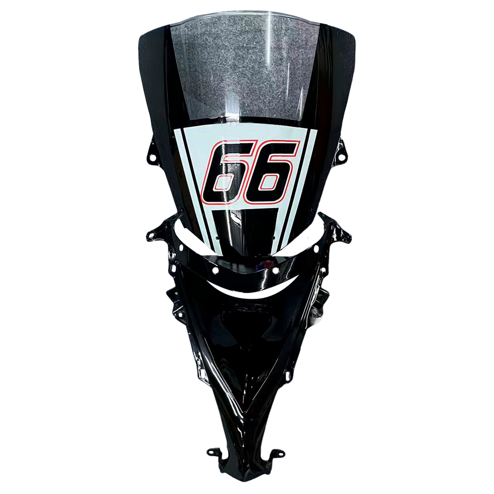 Amotopart 2008-2010 Kawasaki ZX10R Green&Red Style5 Fairing Kit