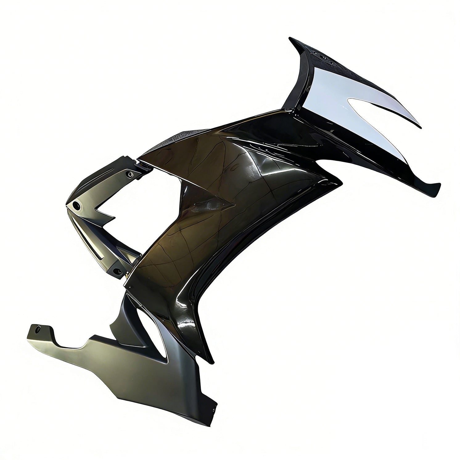Amotopart 2008-2010 Kawasaki ZX10R Black Fairing Kit