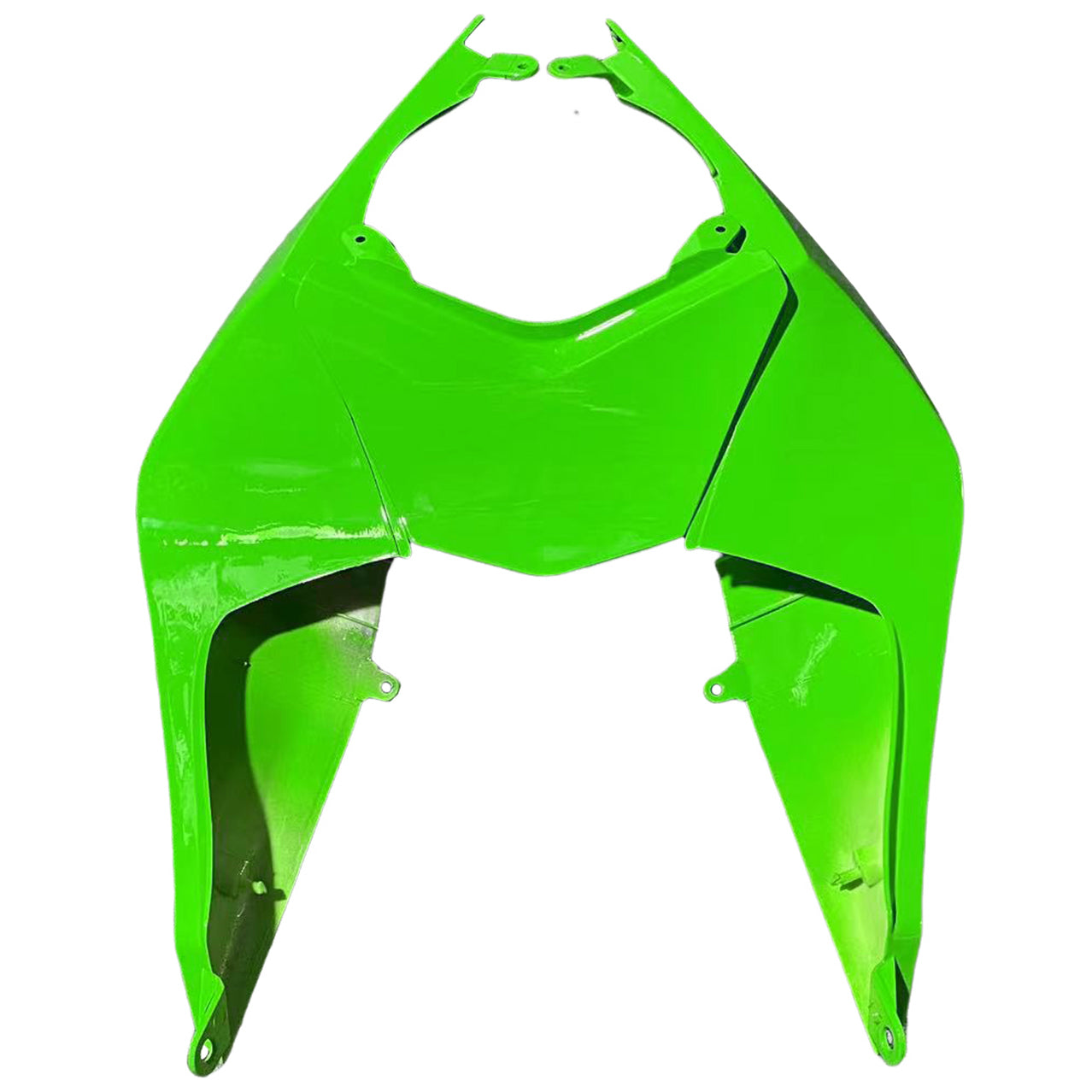 Amotopart 2008-2010 Kawasaki ZX10R Glossy Black Green Fairing Kit
