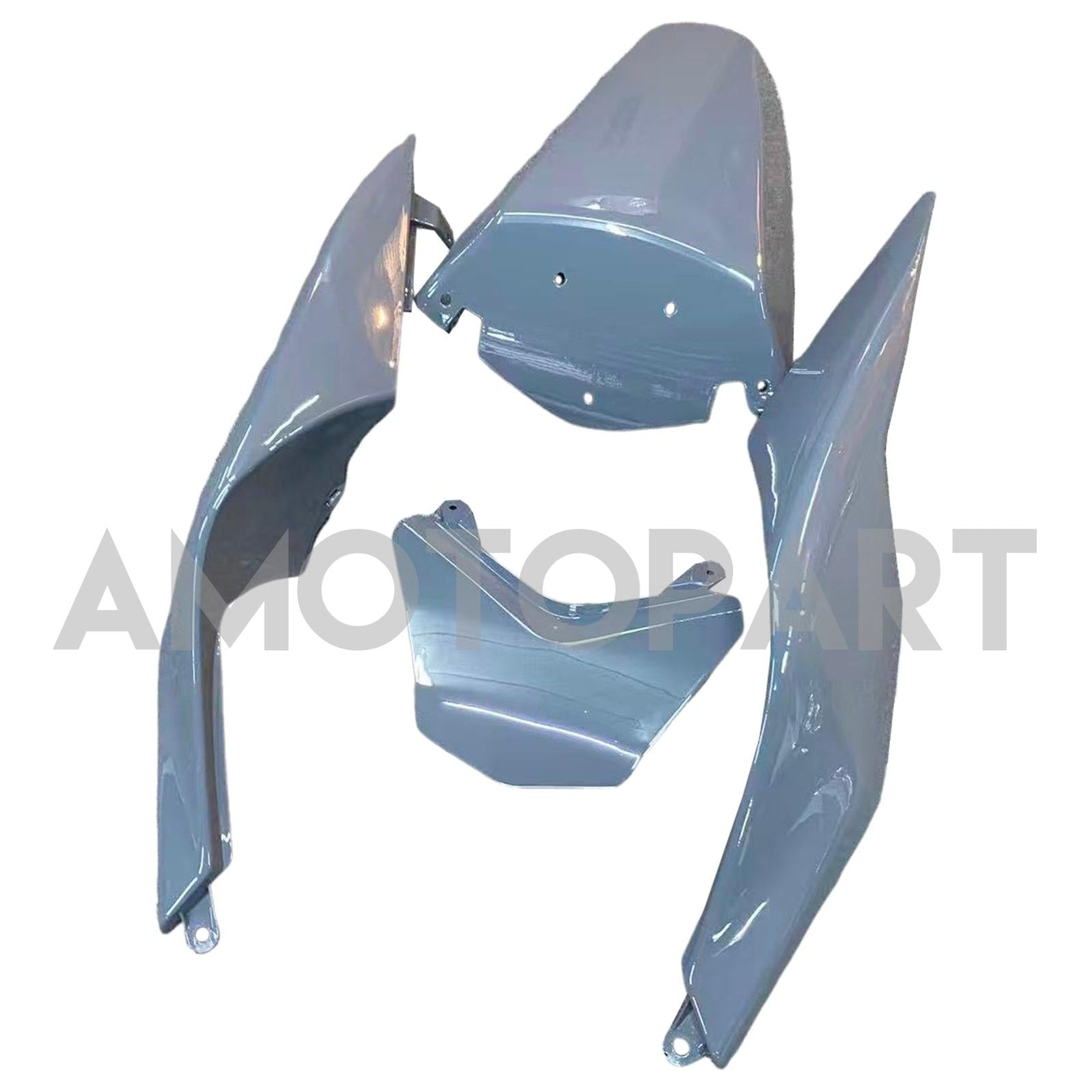 Amotopart 2008-2010 Kawasaki ZX10R Gray Fairing Kit