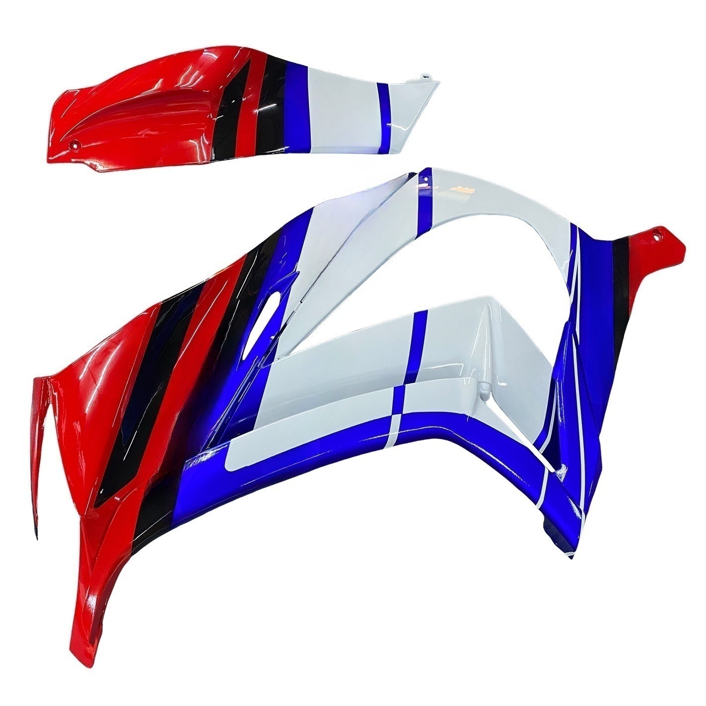 Kapotáž Amotopart Kawasaki ZX10R 2011-2015 modrá&Red Kit