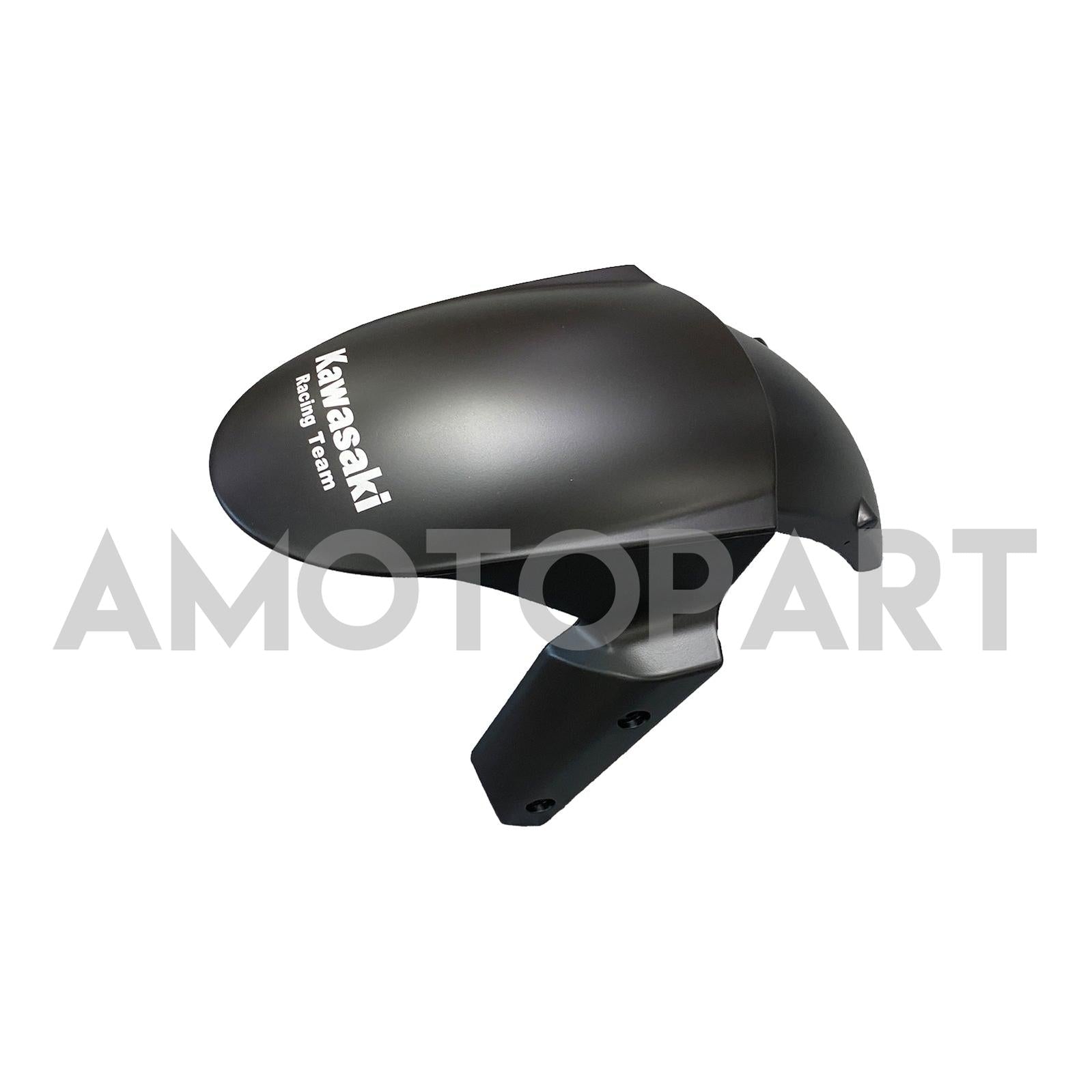 Amotopart Kawasaki ZX10R 2011-2015 Matt Black&Snow Decal Fairing Kit