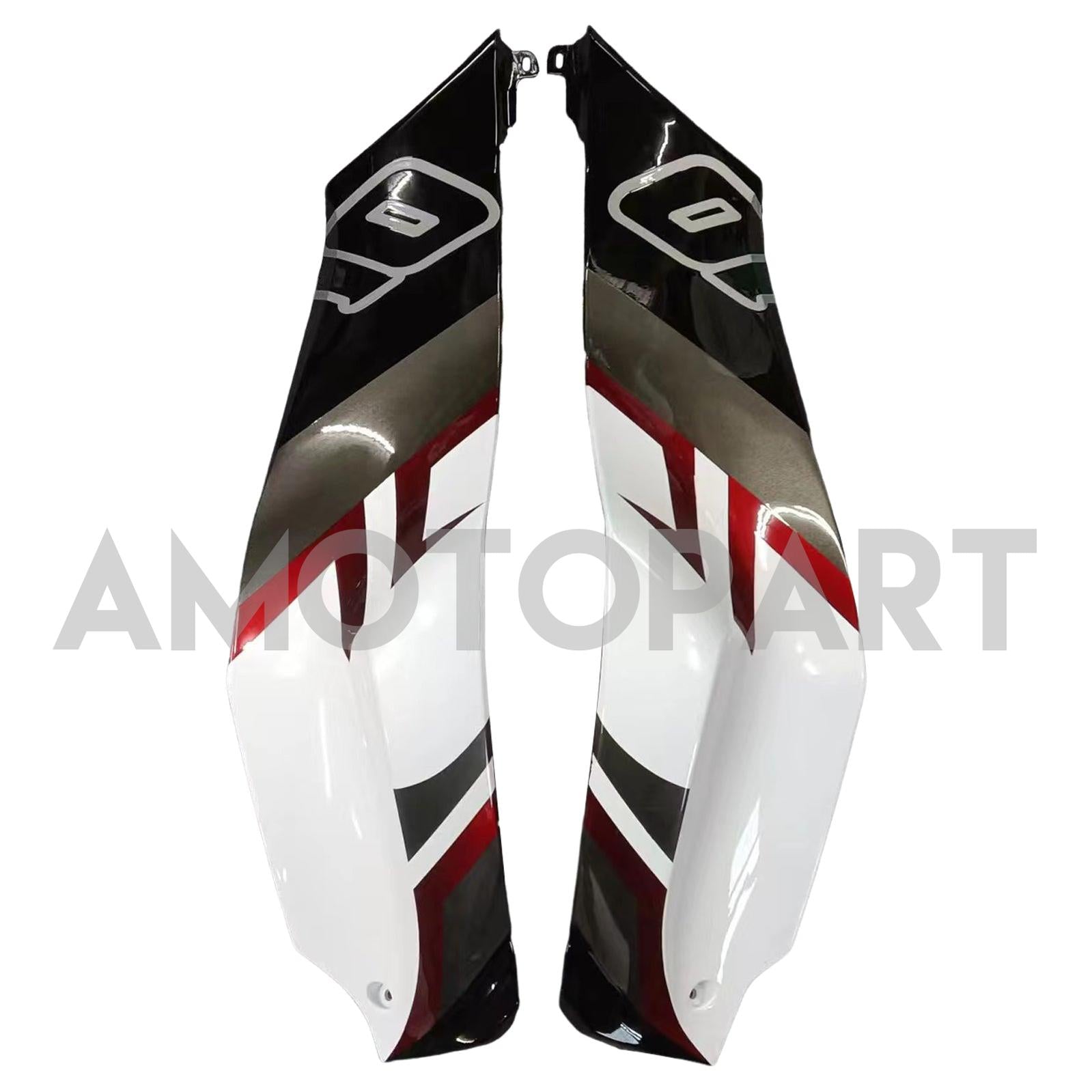 Amotopart Kawasaki ZX10R 2011-2015 White Black Fairing Kit