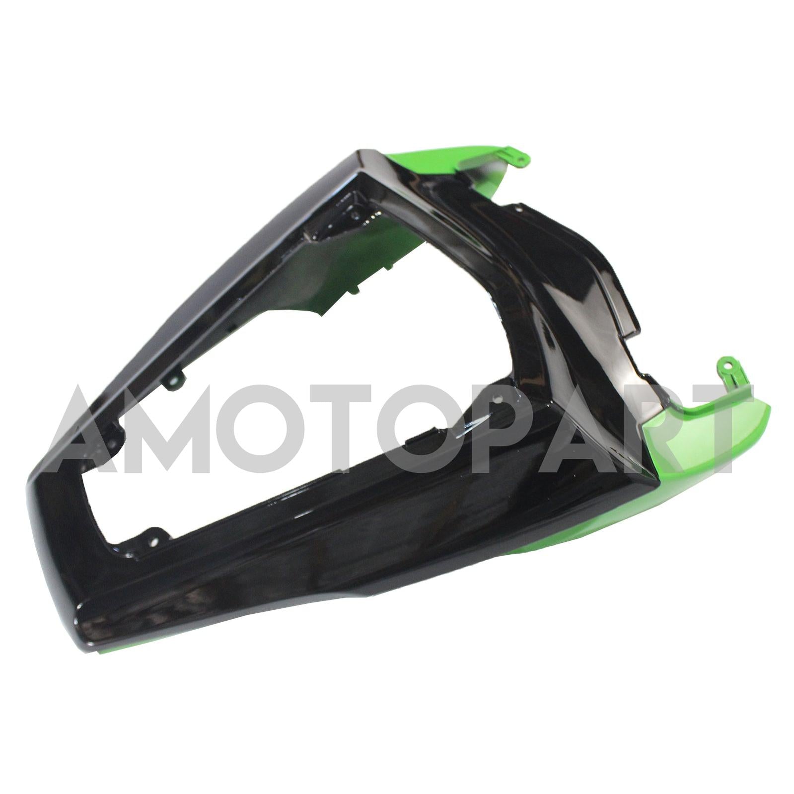 Amotopart Kawasaki ZX10R 2011-2015 Grüne Schwarzweißkit Kit
