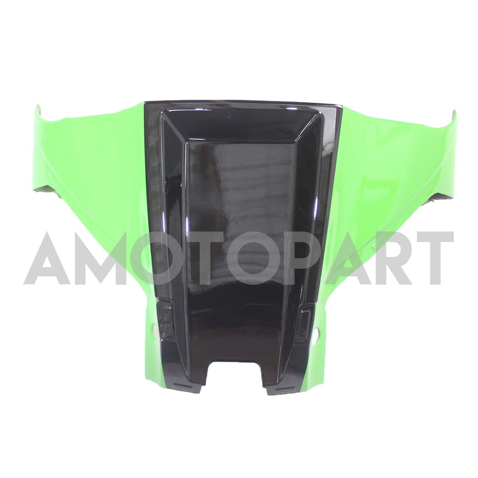 Amotopart Kawasaki ZX10R 2011-2015 Grüne Schwarzweißkit Kit