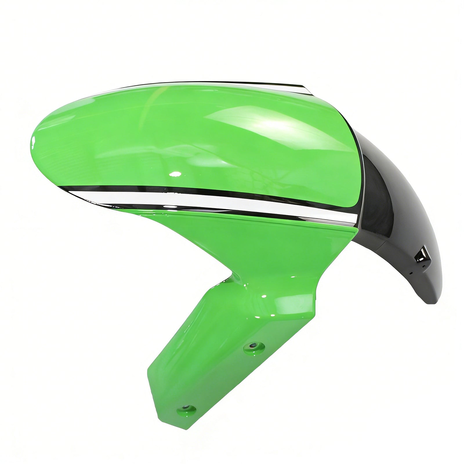 Amotopart Kawasaki ZX10R 2011-2015 Zielony czarny biały zestaw owiewki