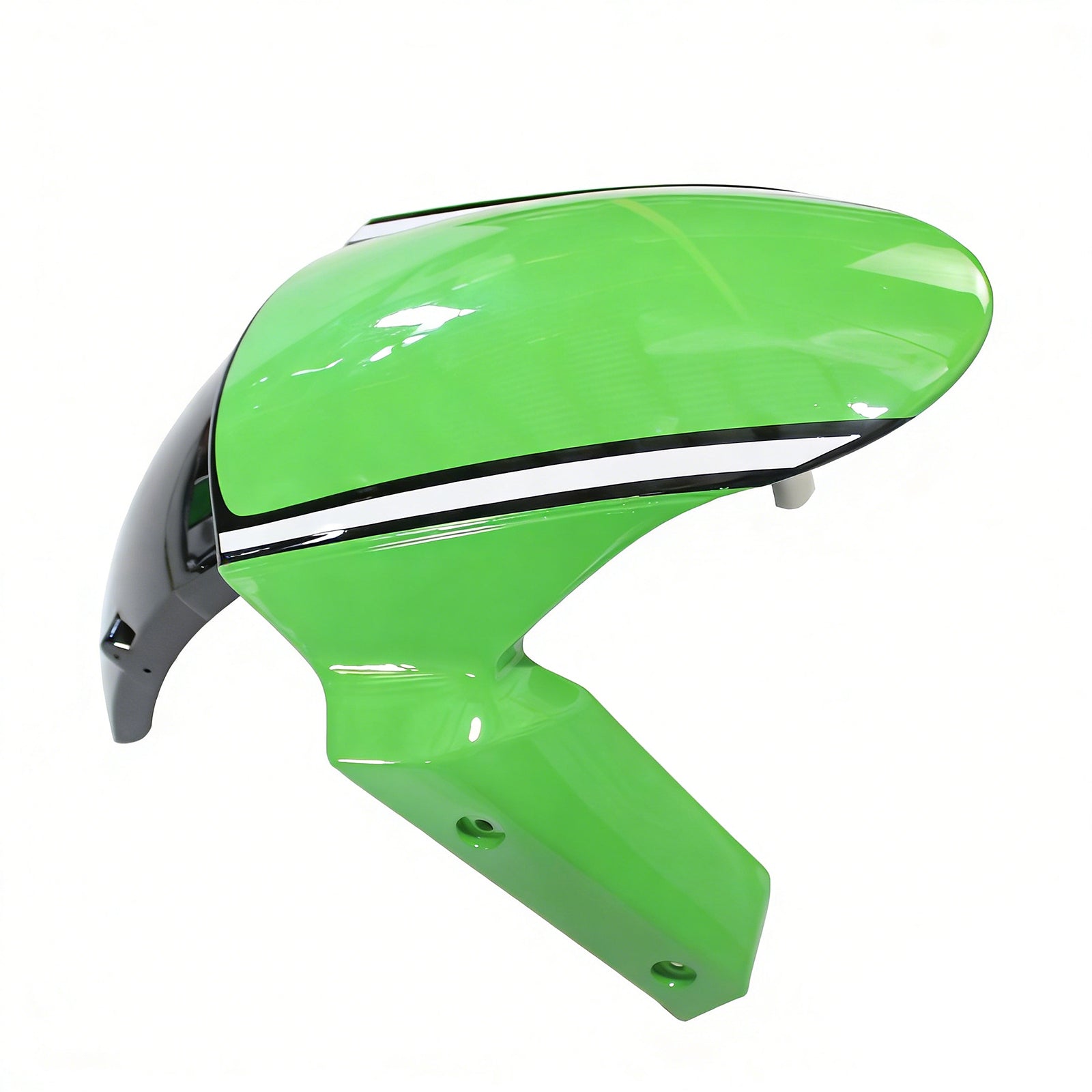 Amotopart Kawasaki ZX10R 2011-2015 Zielony czarny biały zestaw owiewki