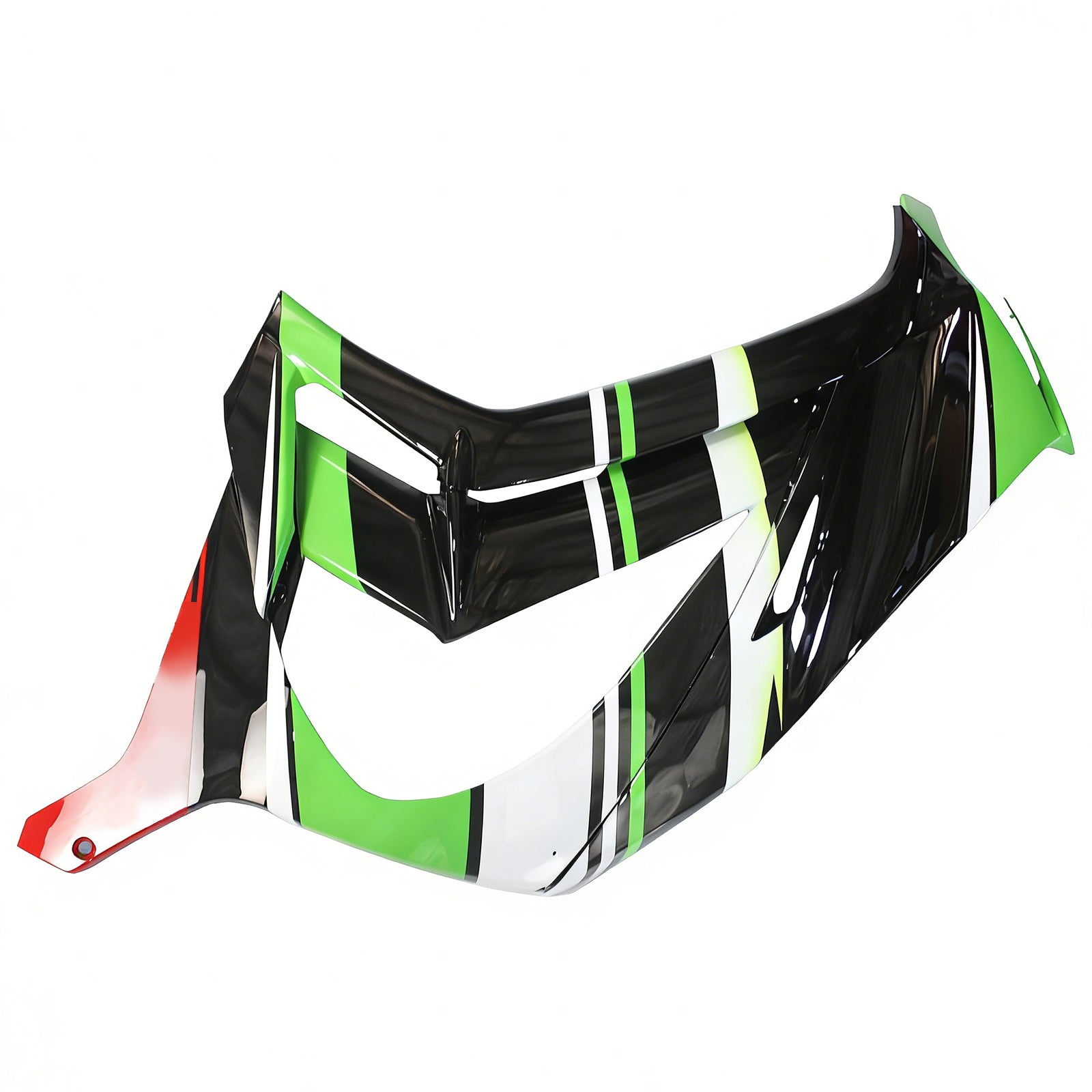 Amotopart Kawasaki ZX10R 2011-2015 Zielony czarny biały zestaw owiewki