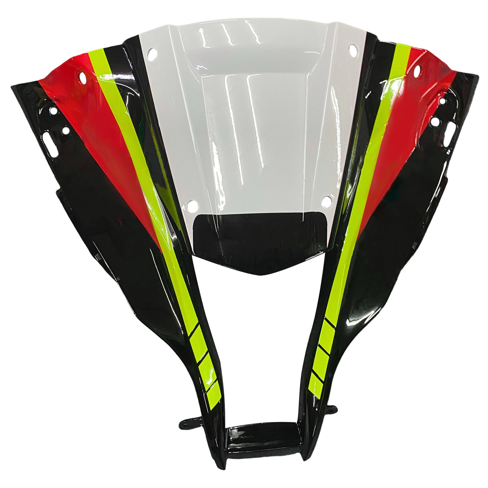 Amotopart Kawasaki ZX10R 2011-2015 Black Green White Fairing Kit