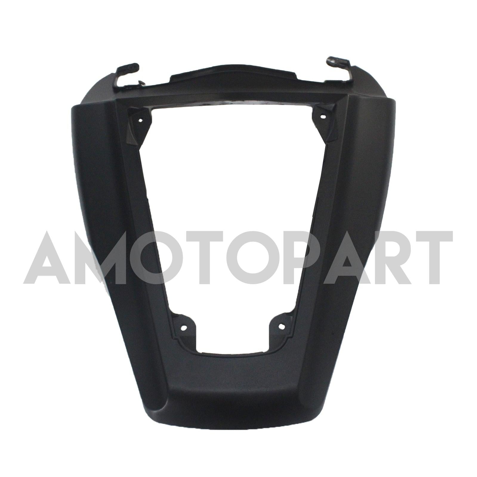 Amotopart Kawasaki ZX10R 2011-2015 Matt preto com kit de carenagem de decalque Golden