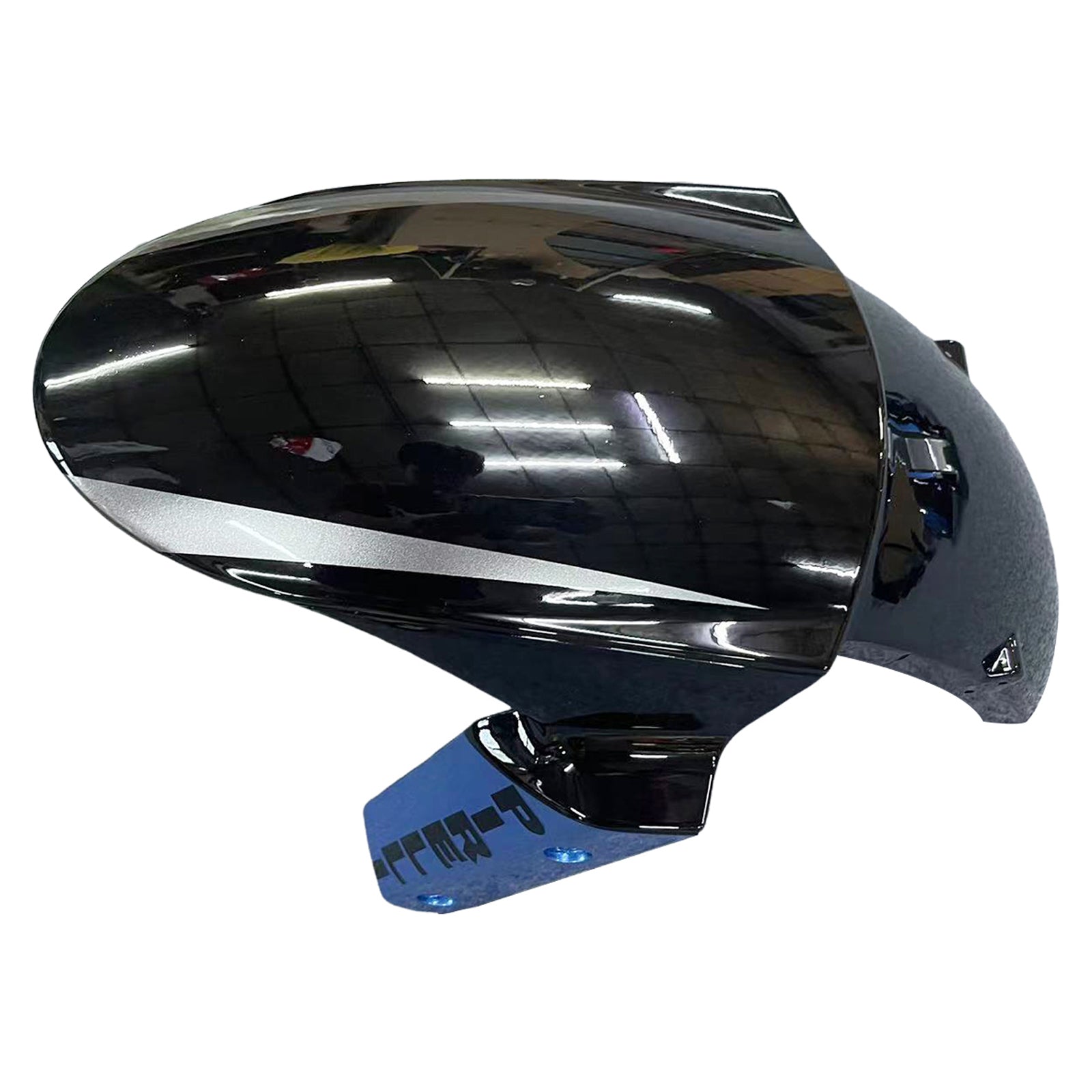 Amotopart 2011-2015 Kawasaki ZX10R Matte Grey&Blue Fairing Kit