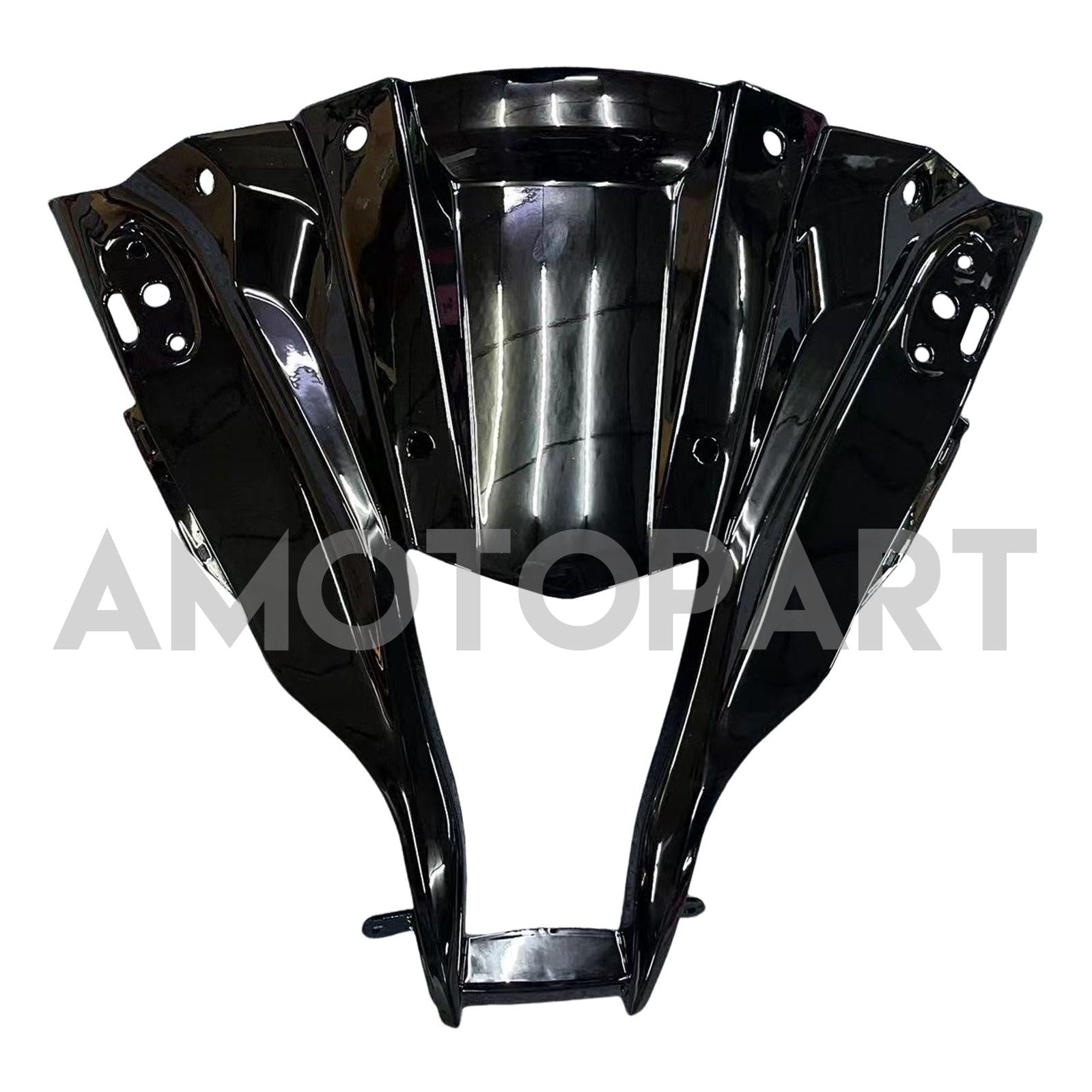 Amotopart 2011-2015 Kawasaki ZX10r Green & Black Style2 Fairing Kit