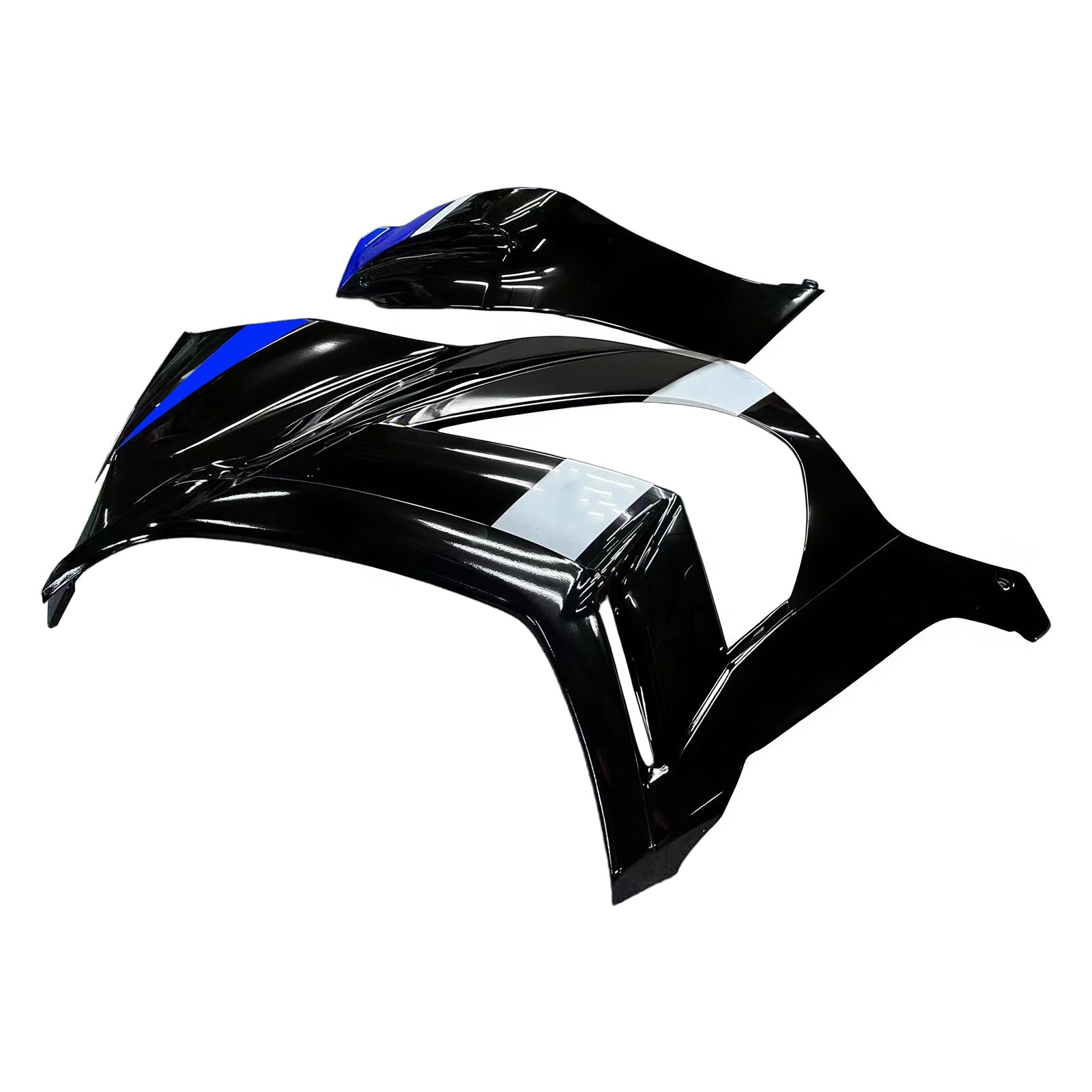 Amotopart Kawasaki ZX10R 2011-2015 Black&Blue Fairing Kit