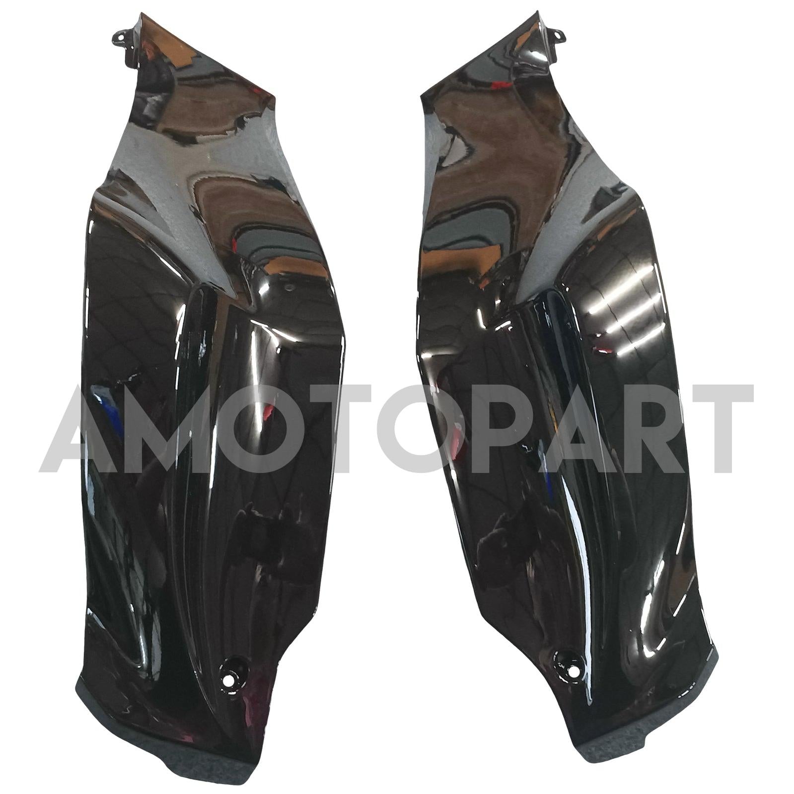 Amotopart 2011-2015 Kawasaki ZX10R Gloss Black Fairing Kit