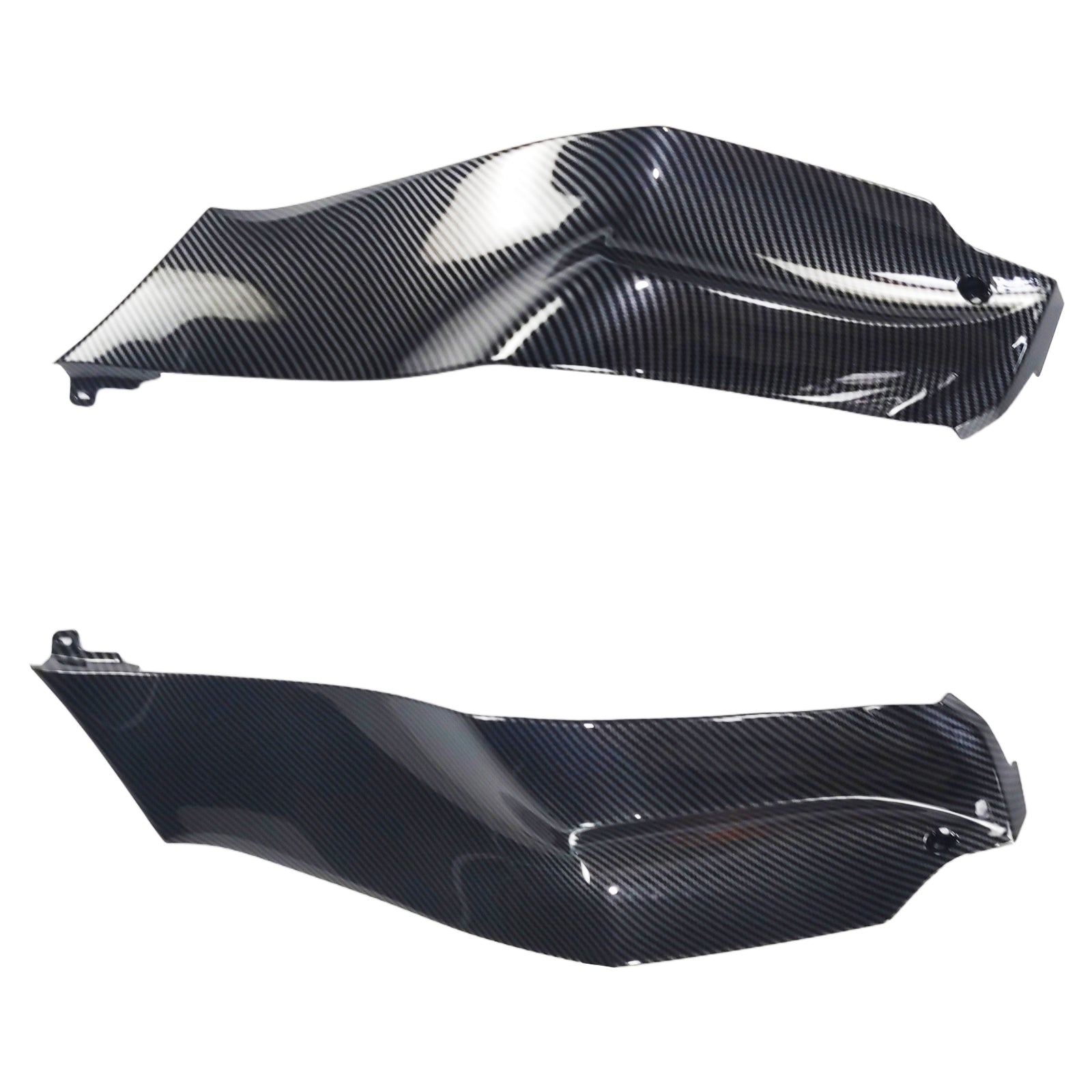 Amotopart 2011-2015 Kawasaki zx10r vzorec uhlíkových vláken Black & Red Facring Kit