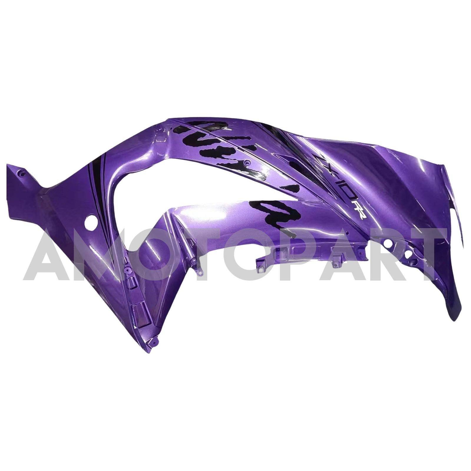 Amotopart 2011-2015 Kawasaki ZX10R Gloss Purple Fearing Kit