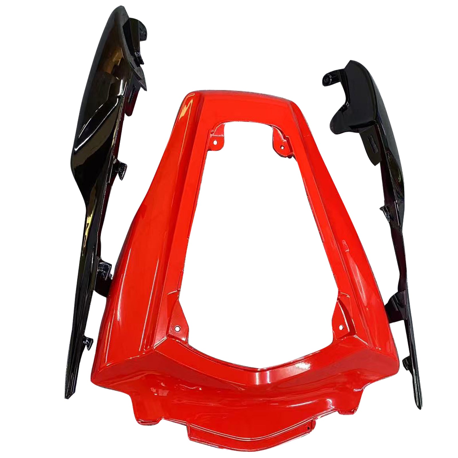Amotopart 2011-2015 Kawasaki ZX10r Red & Blue Fairing Kit