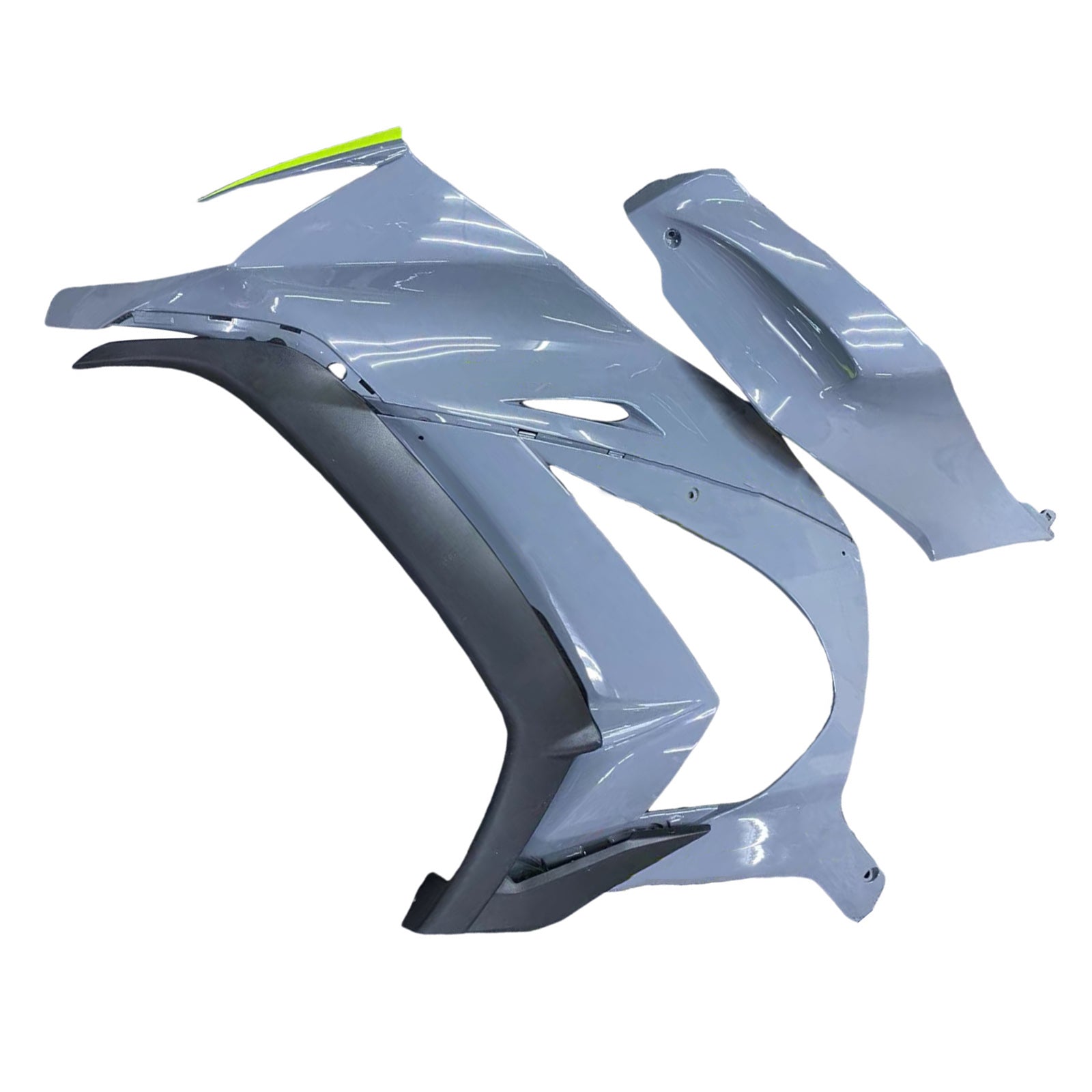 Amotopart 2011-2015 Kawasaki ZX10R Grey Fairing Kit