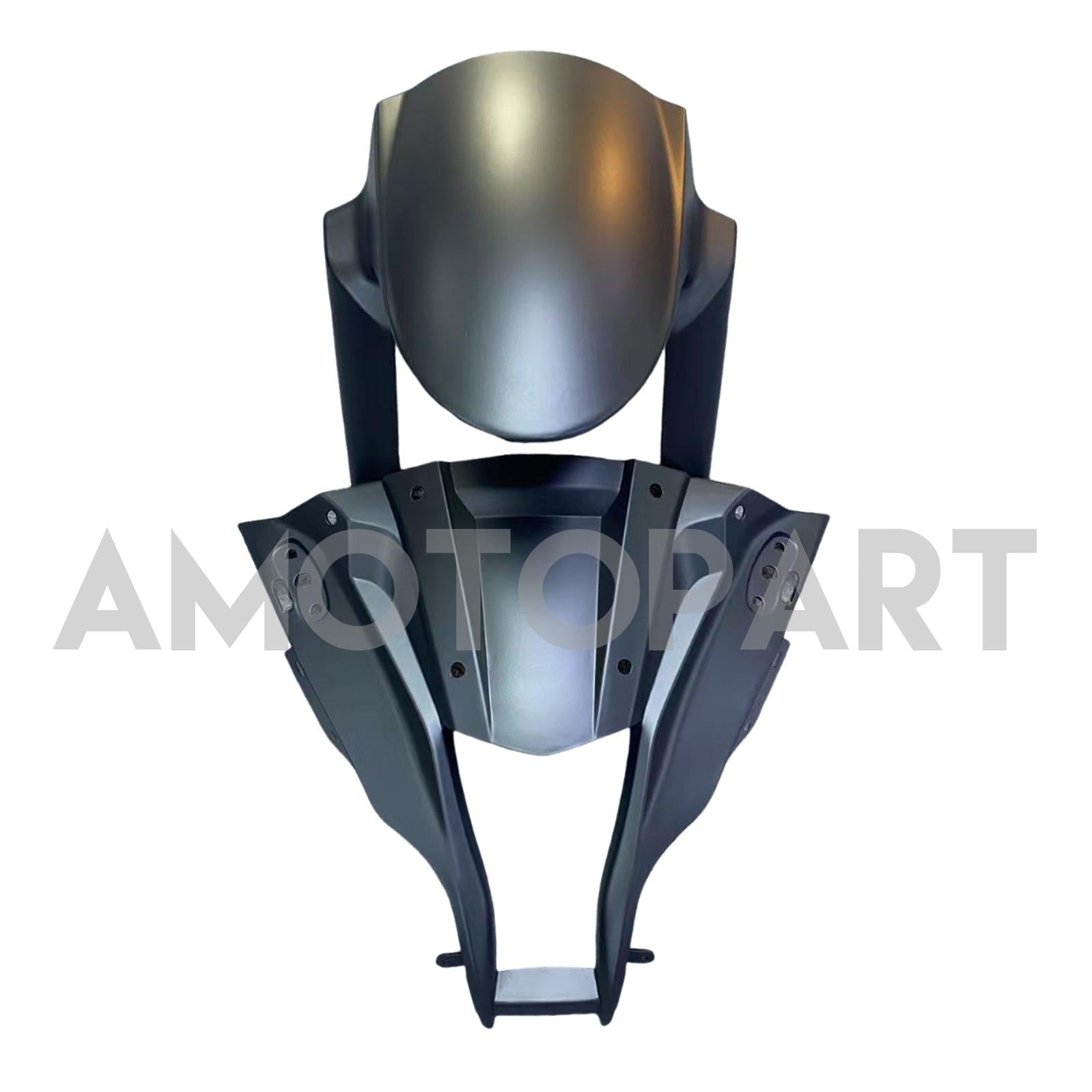 Amotopart 2011-2015 Kawasaki ZX10R Black with Logo Fairing Kit