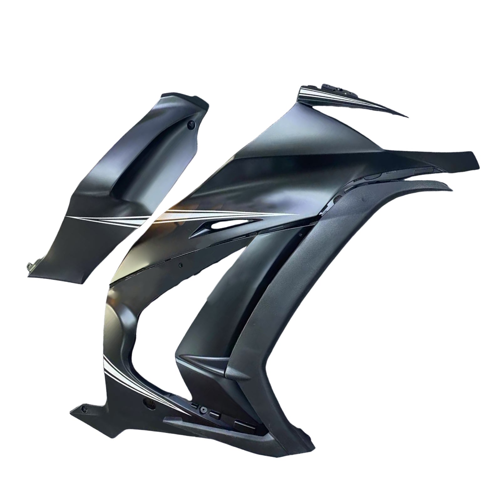 Amotopart 2011-2015 Kawasaki ZX10R Black Fairing Kit