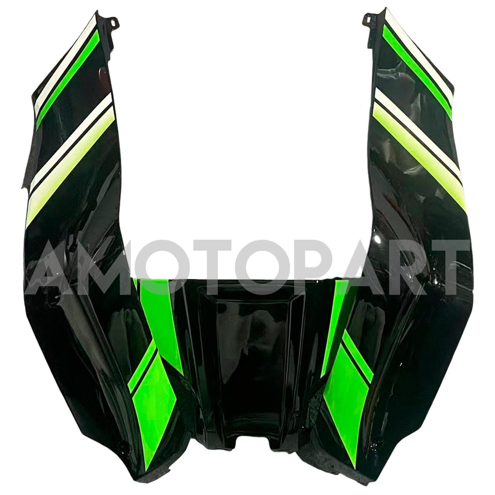 Amotopart 2011-2015 Kawasaki ZX10R Green&Black Style5 Fairing Kit