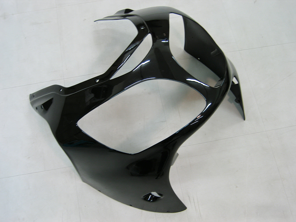 Amotopart 2000-2001 Kawasaki ZX12R Fairing Black&White Kit