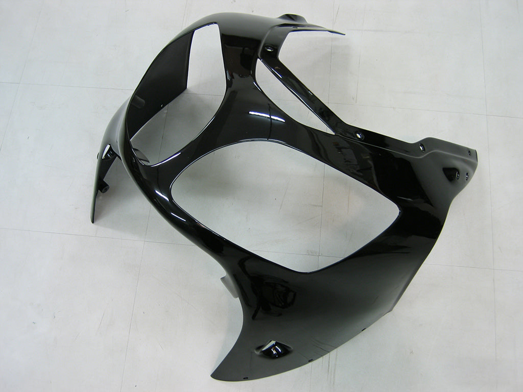 Amotopart 2000-2001 Kawasaki ZX12R Fairing Black&White Kit