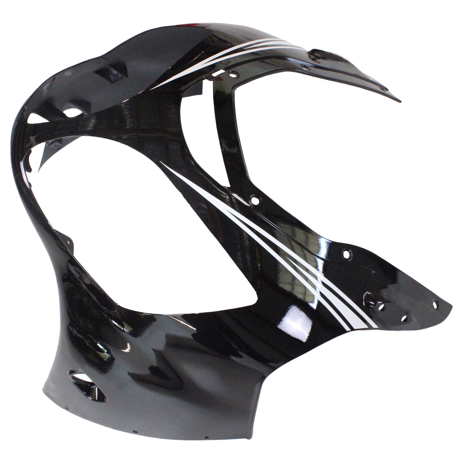 AMOTOPART KAWASAKI 2000-2001 ZX12R ZWART MET WIT LOGO KOBLE KIT