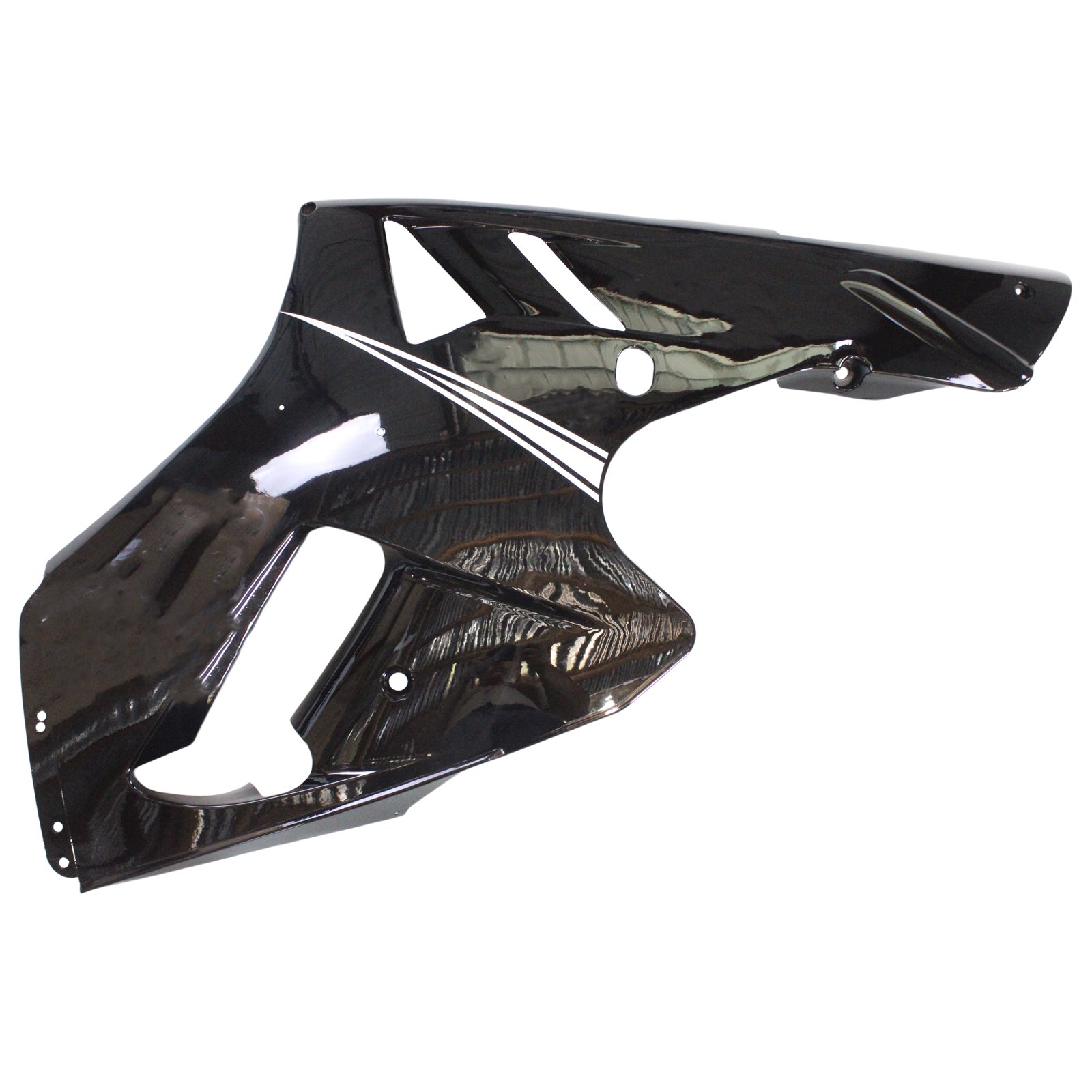 AMOTOPART KAWASAKI 2000-2001 ZX12R ZWART MET WIT LOGO KOBLE KIT