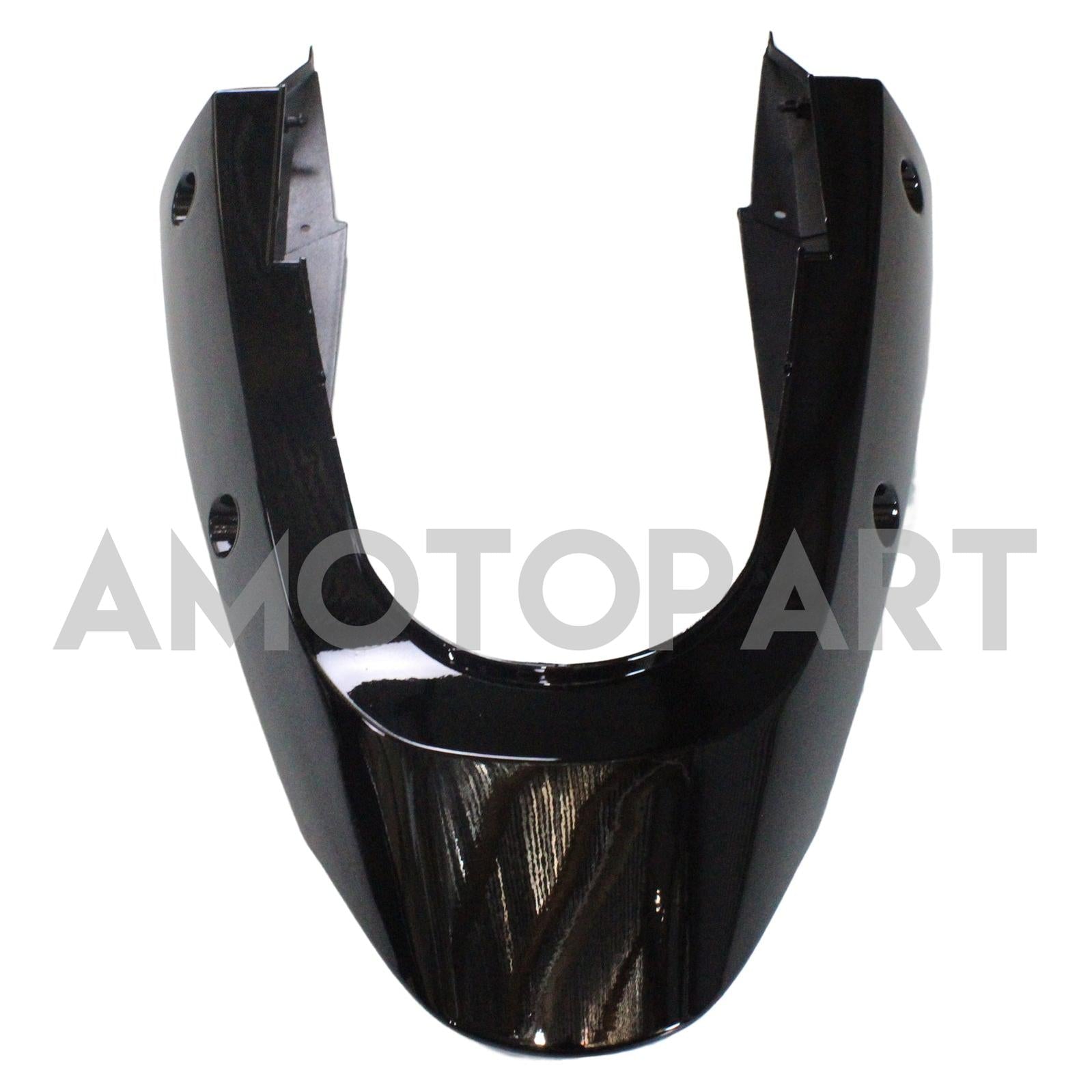 Amotopart Kawasaki 2000-2001 ZX12R Schwarz mit weißem Logoverkaufskit