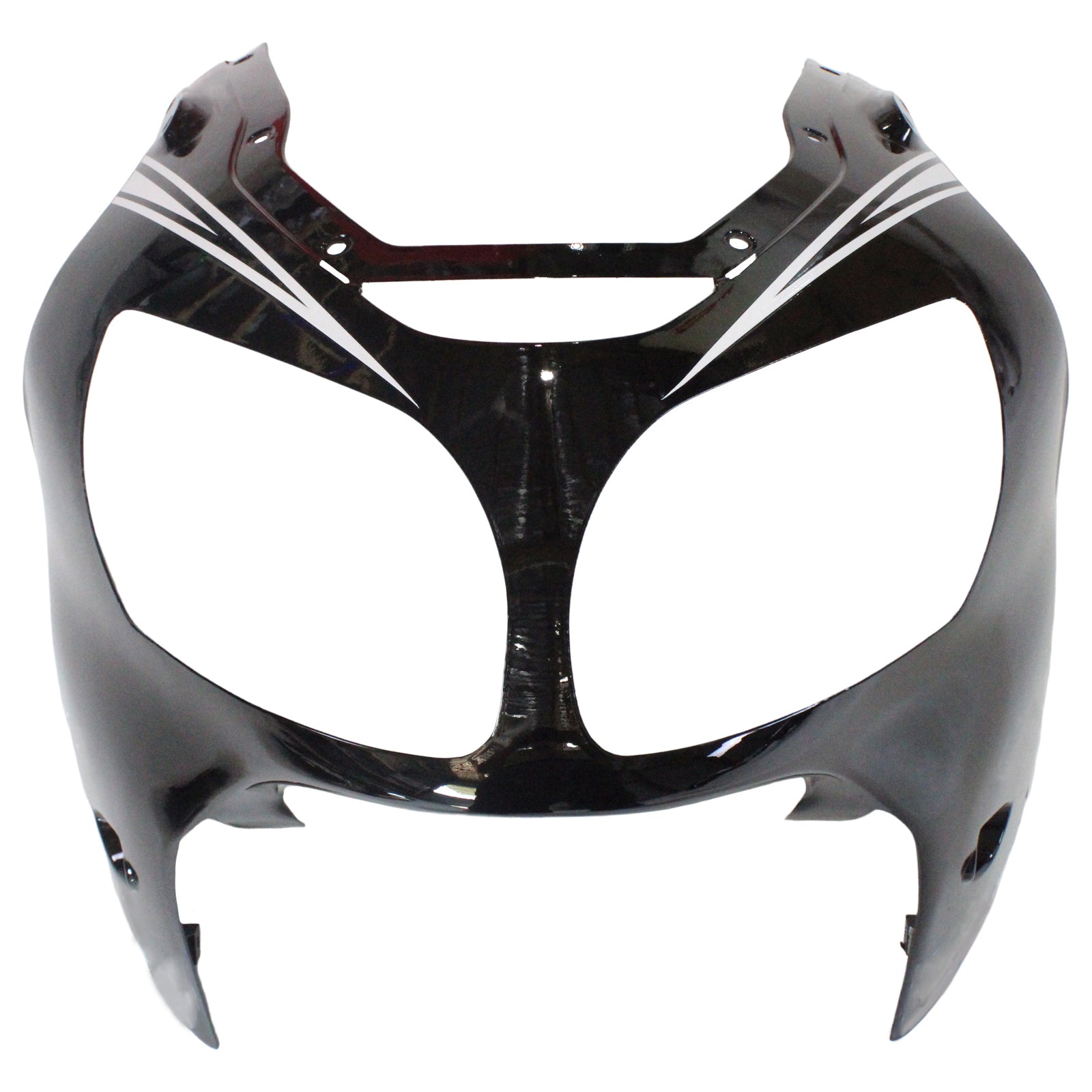 AMOTOPART KAWASAKI 2000-2001 ZX12R ZWART MET WIT LOGO KOBLE KIT