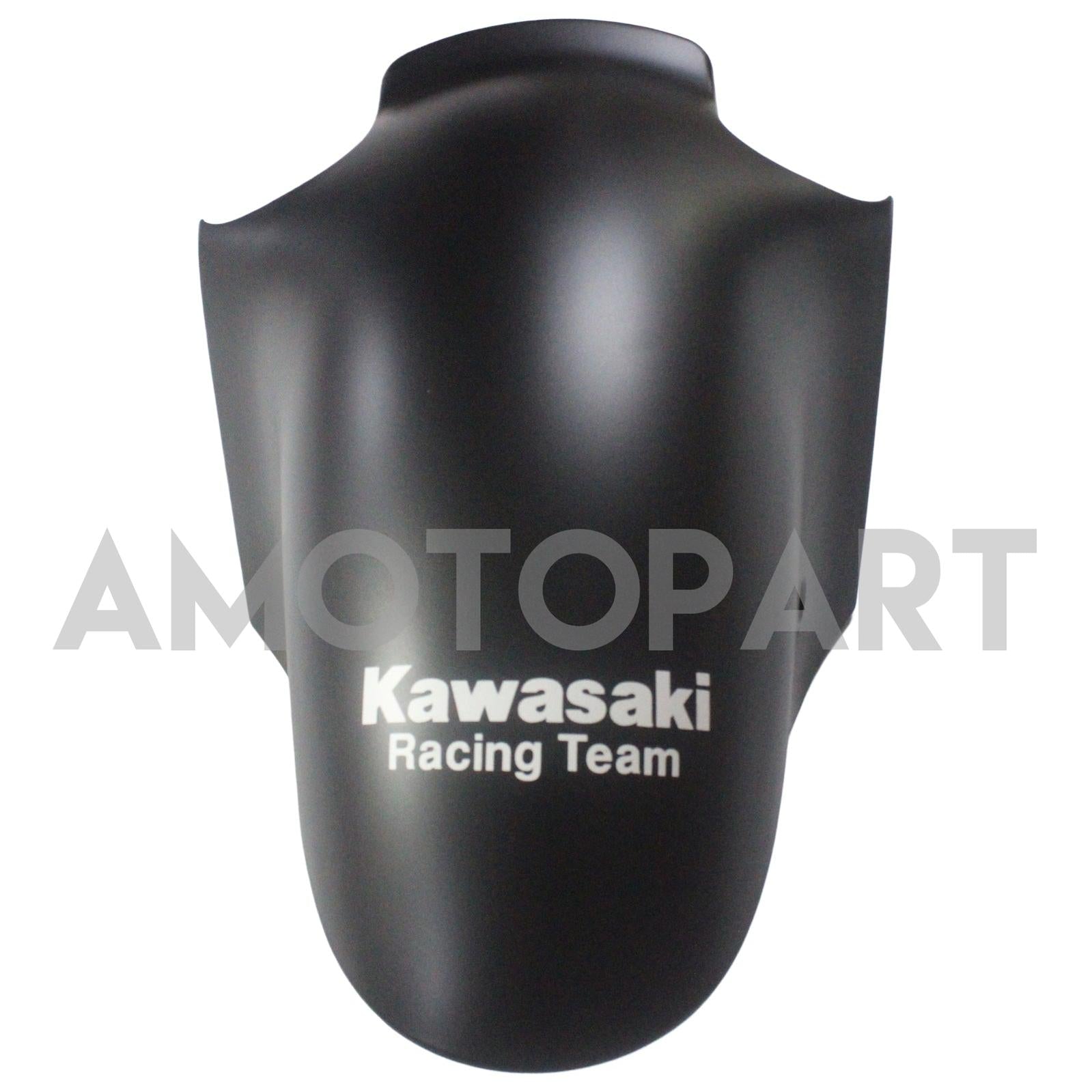 Amotopart Kawasaki 2000-2001 ZX12R Black Mix White Fairing Kit
