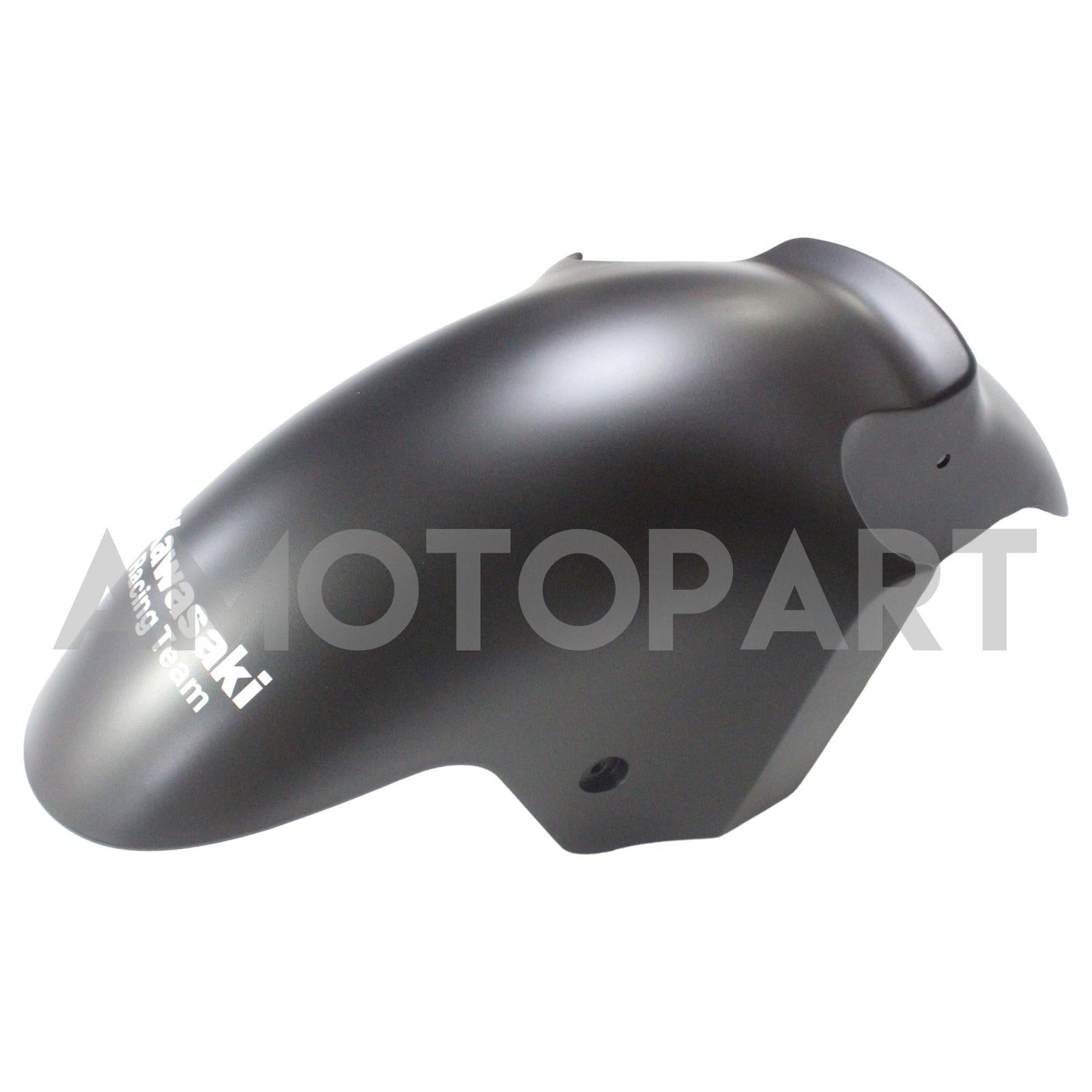 Amotopart Kawasaki 2000-2001 ZX12R Black Mix White Fairing Kit